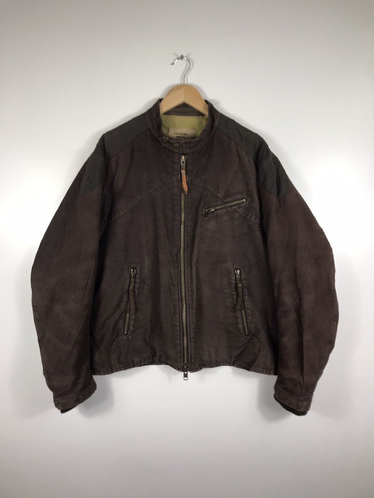 ⚡️Vintage Ball Bikers Zipper Jacket