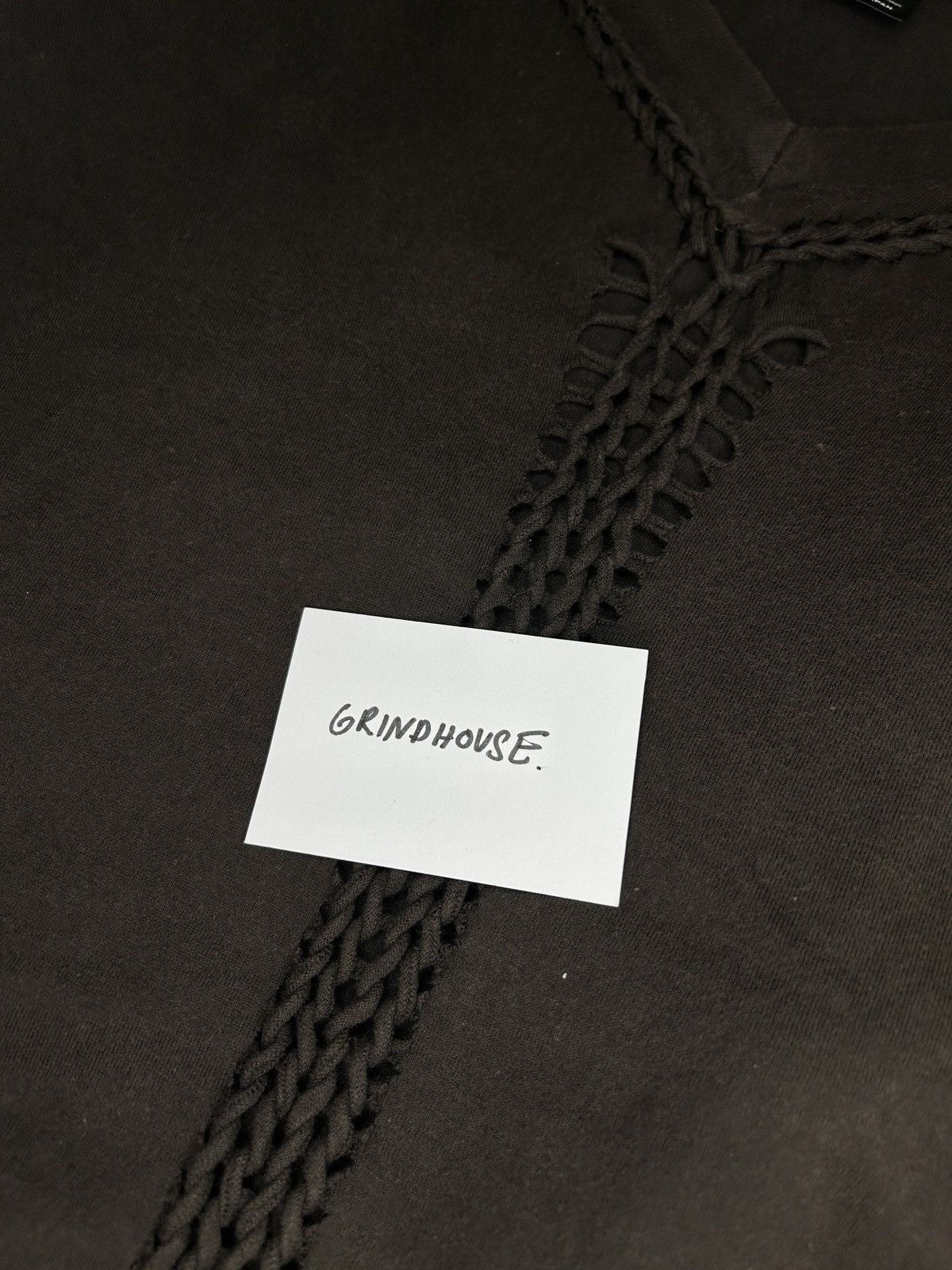 Number (N)ine S/S 07 Braided LS T-Shirt Size US S / EU 44-46 / 1 - 12 Thumbnail