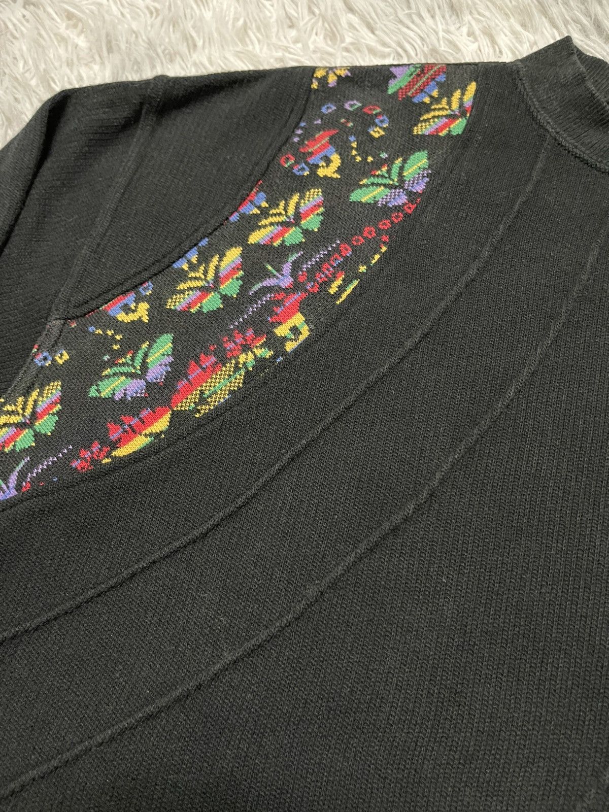 Kenzo 90s KENZO GOLF SWEAT TRAINER LOGO EMBROIDERY BLACK Size US L / EU 52-54 / 3 - 7 Thumbnail