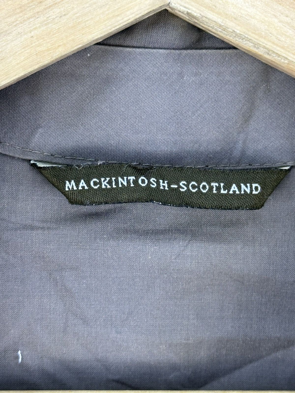 Mackintosh Mackintosh Scotland Cotton Rubber Proofed Jacket Size US S / EU 44-46 / 1 - 12 Thumbnail