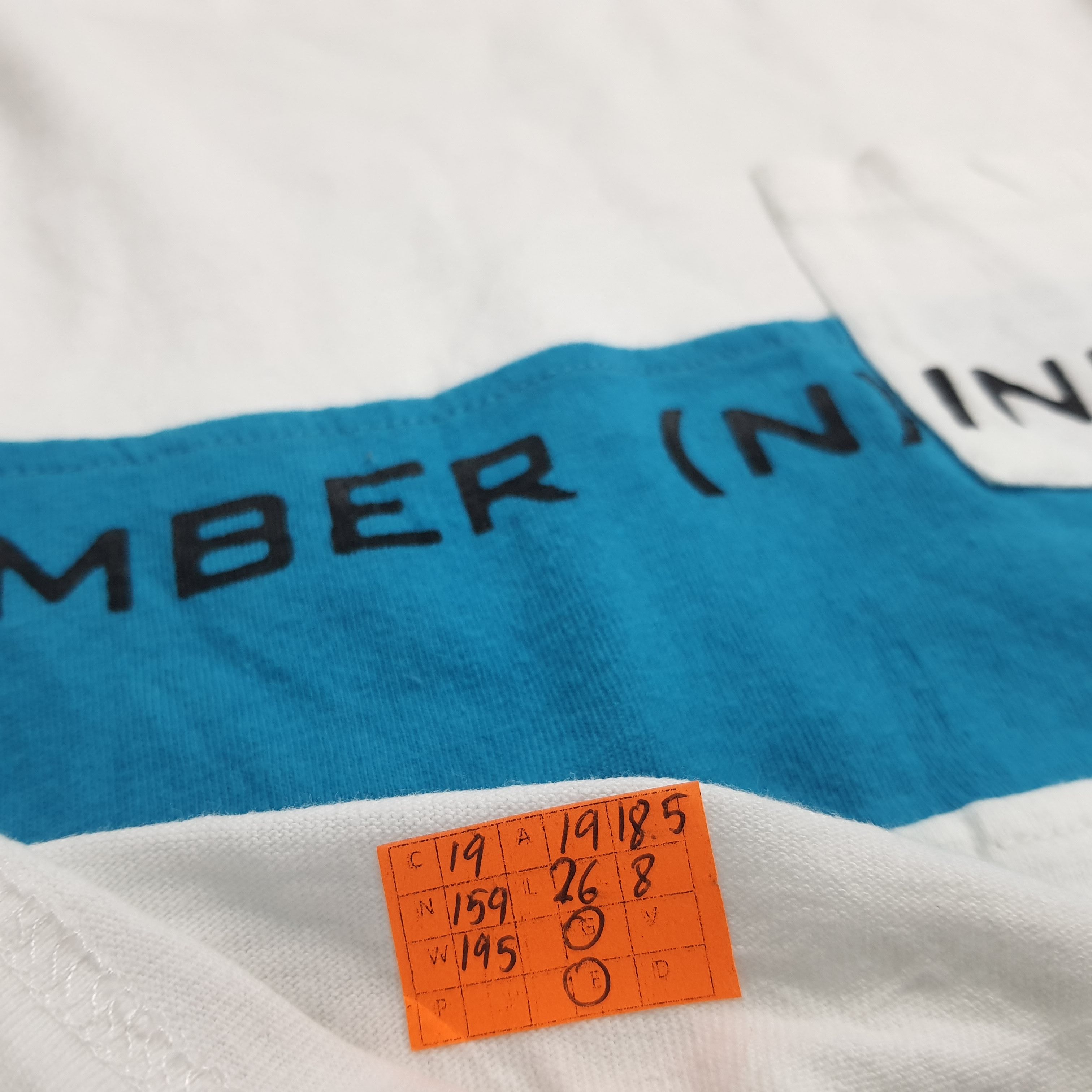 Number (N)ine Number Nine Denim Tshirt | Grailed