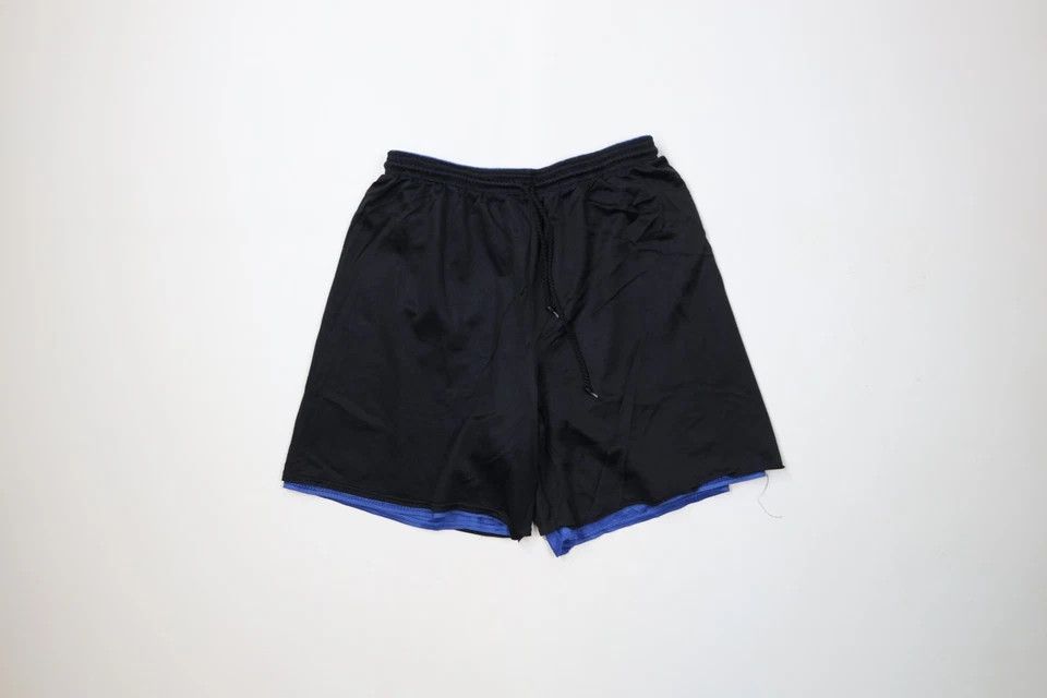 Vintage Vintage 90s USA Olympics Distressed Reversible Mesh Shorts Size US 32 / EU 48 - 11 Thumbnail