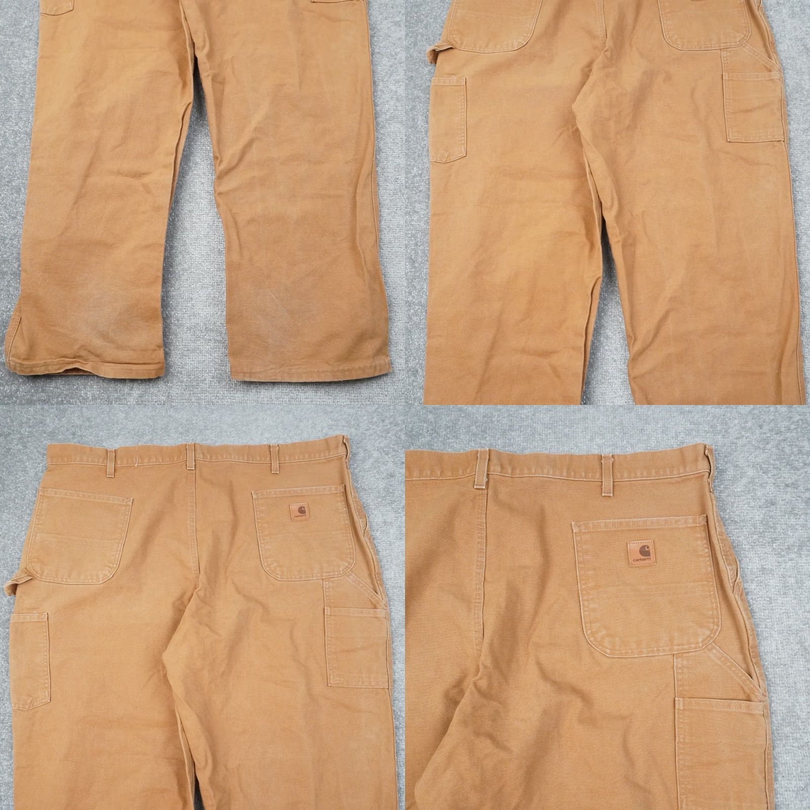 Carhartt VINTAGE Carhartt Workwear Pants Brown Mens 44x32 B11 BRN Duck Utility 90s Size US 44 / EU 60 - 8 Thumbnail