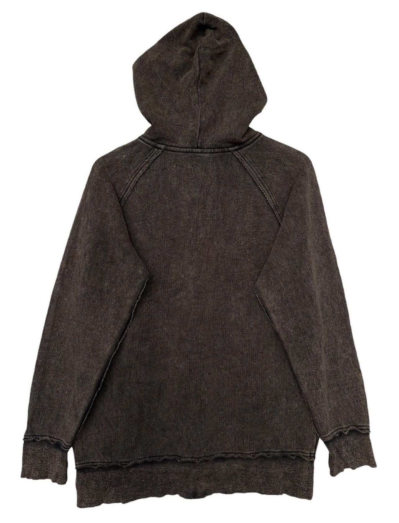 Japanese Brand Avant Garde Japanese Brand Distressed Brown Hoodie Size US S / EU 44-46 / 1 - 2 Thumbnail