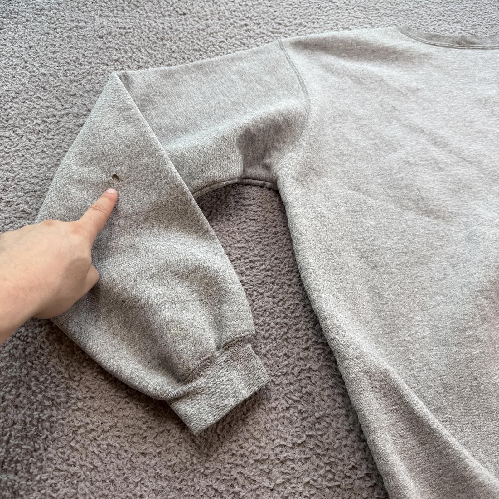 Carhartt Carhartt Gray Crewneck Sweatshirt XL Tall Workwear Minimal Size US XL / EU 56 / 4 - 8 Thumbnail