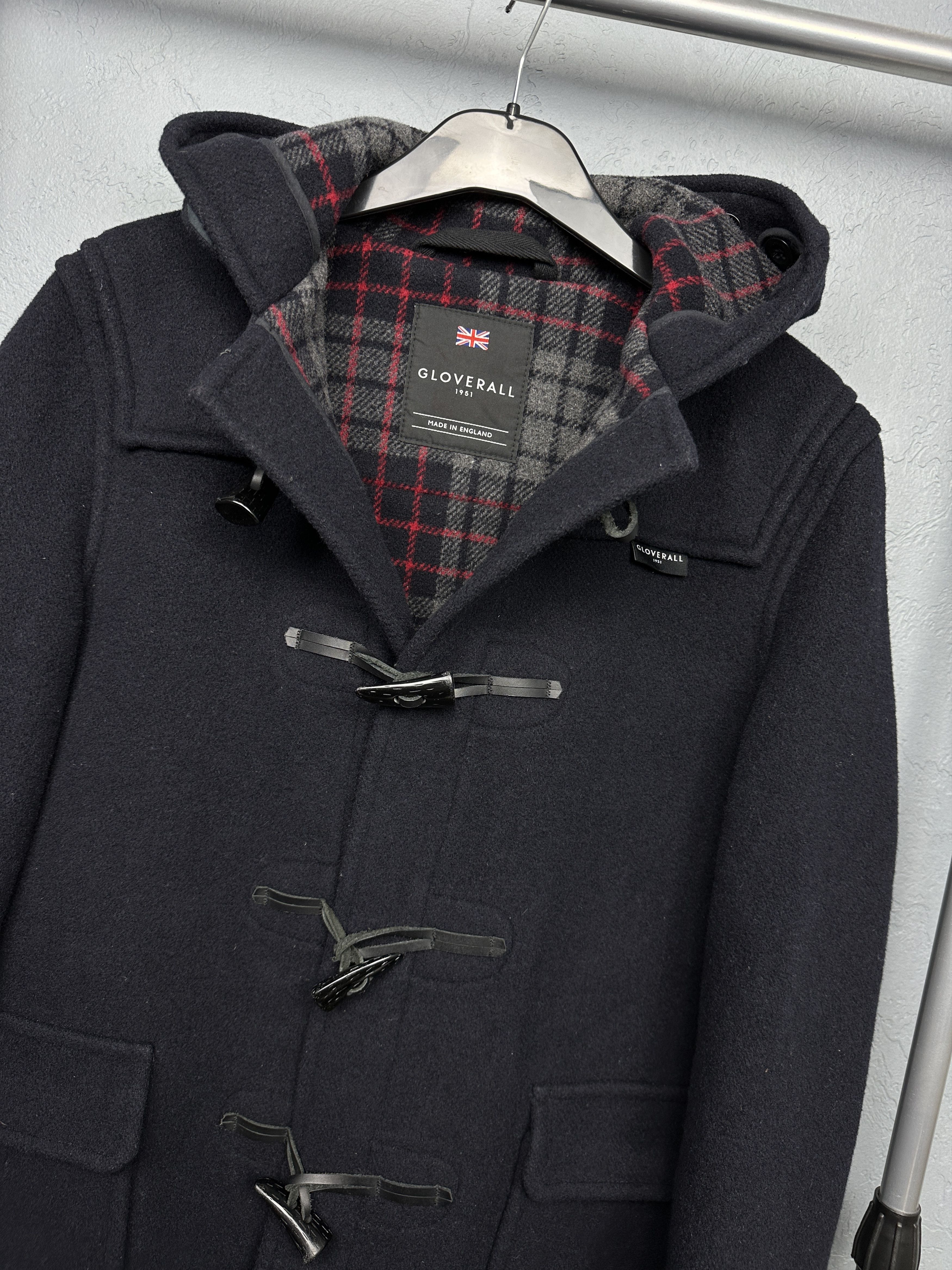 Gloverall Gloverall Mens Wool Duffle Coat Jacket Size US L / EU 52-54 / 3 - 2 Thumbnail