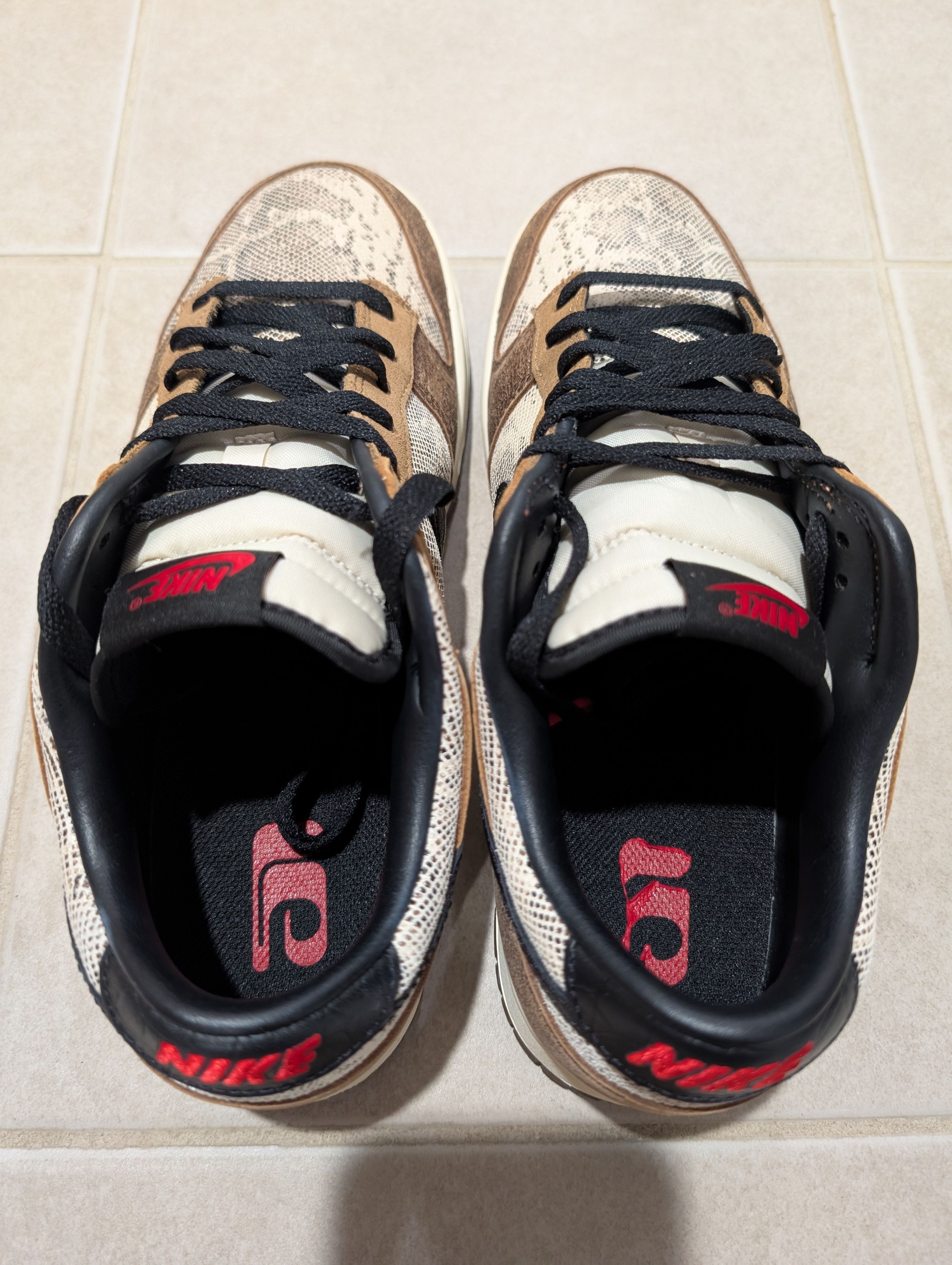 Nike Nike Dunk Low Premium CO.JP Brown Snakeskin *RARE* Size US 10 / EU 43 - 3 Thumbnail