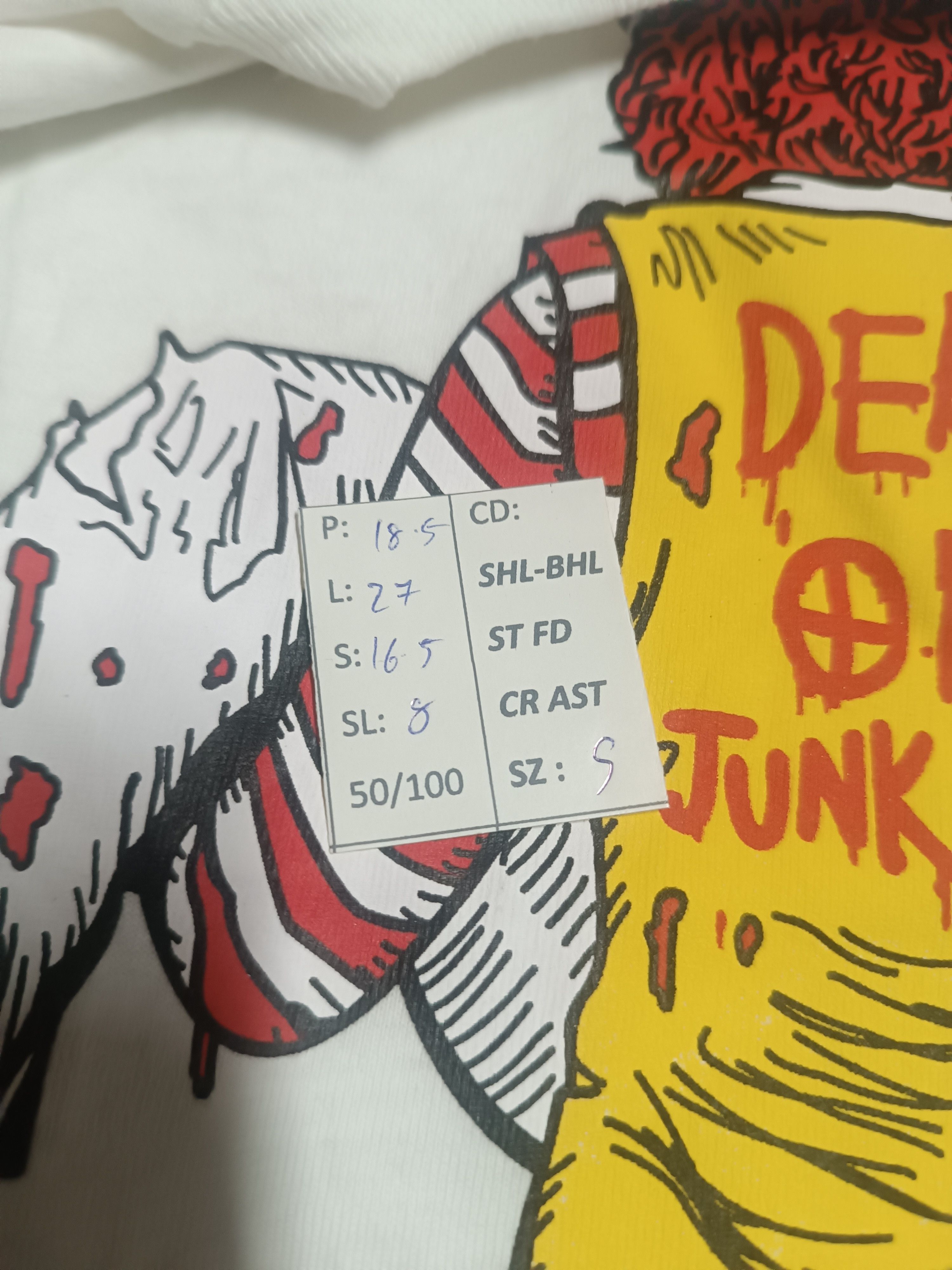 Vintage VINTAGE DEATH OF JUNKFOOD MCDONALD VS KFC TEE VERY RARE Size US S / EU 44-46 / 1 - 20 Thumbnail