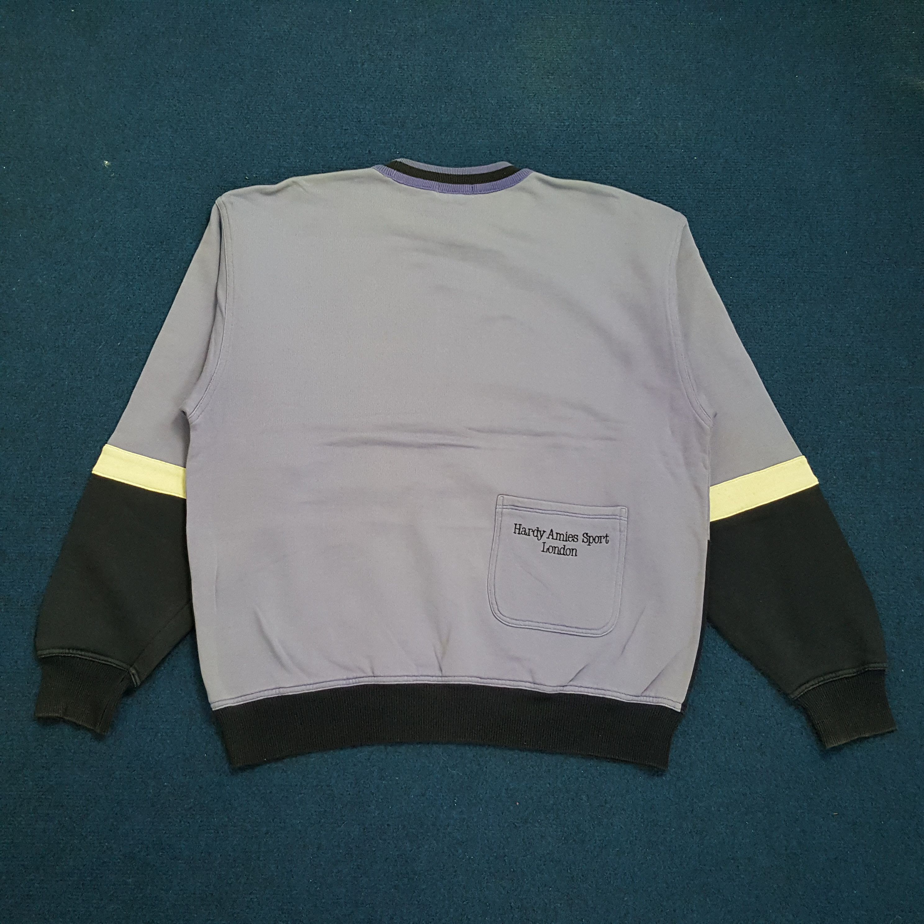 Hardy Amies × Vintage Vintage HARDY AMIES Sailorman Seasports Sweatshirts Size US L / EU 52-54 / 3 - 3 Thumbnail