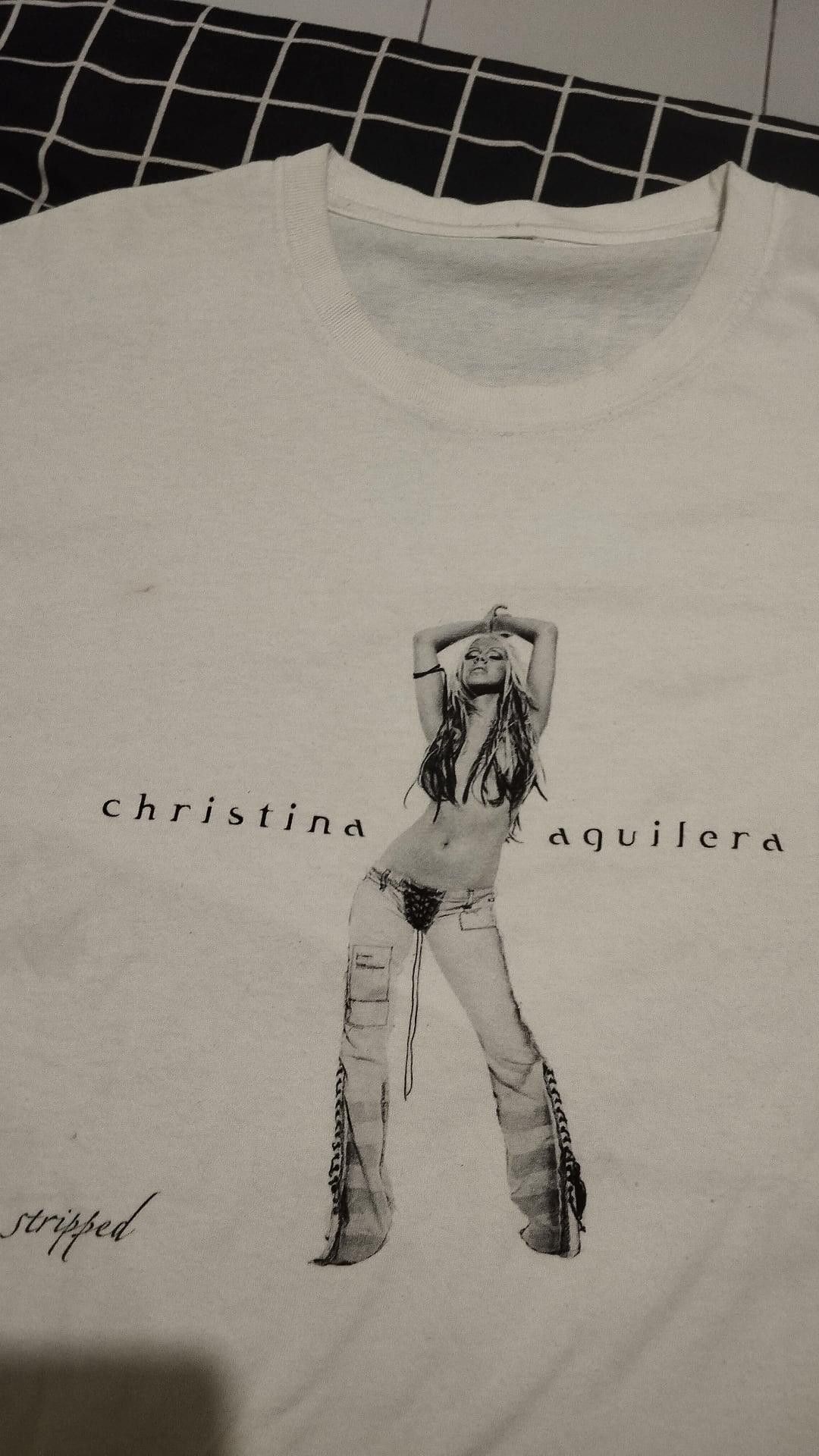 Band Tees Cover Album 2002 Christian Aguilera Size US L / EU 52-54 / 3 - 4 Thumbnail