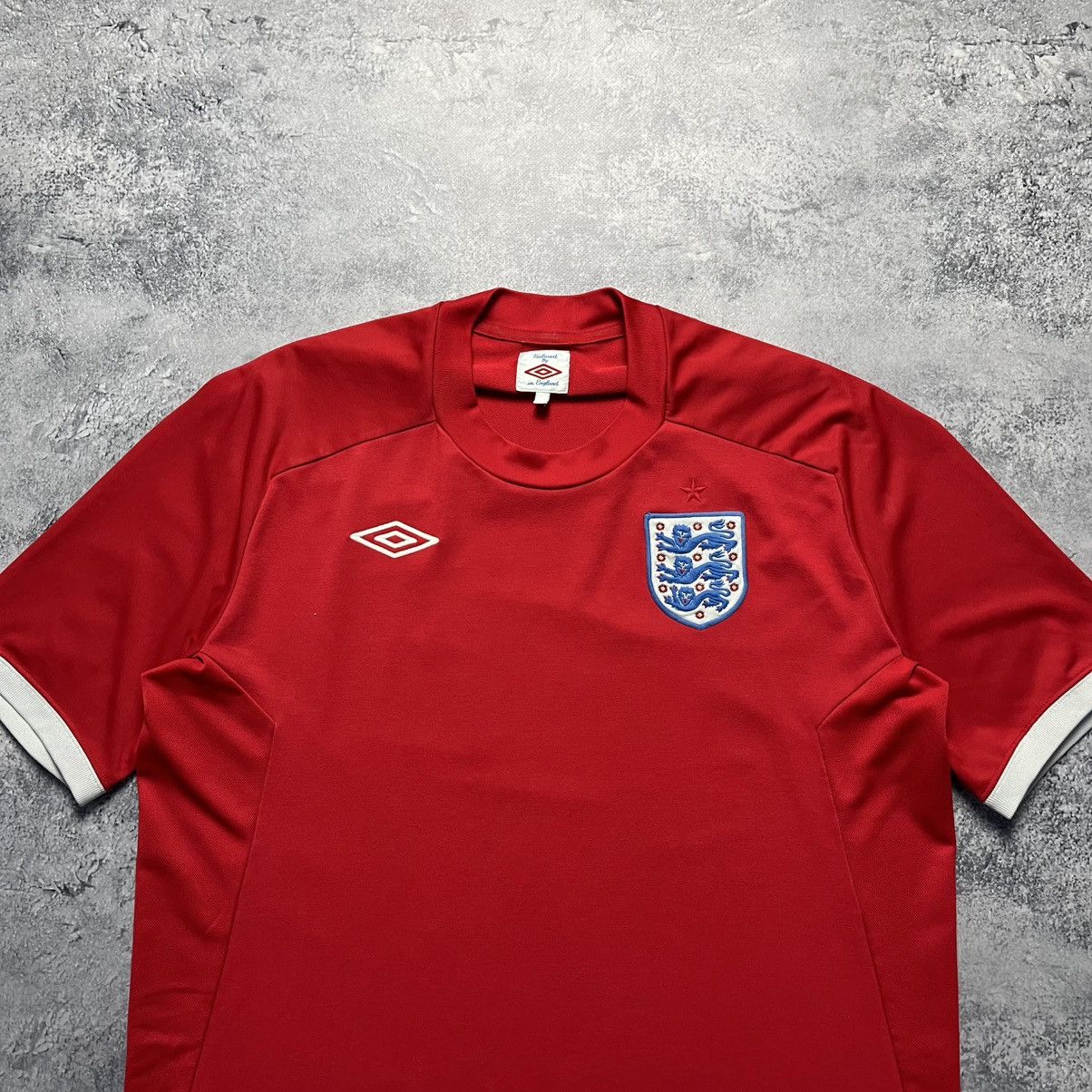 Umbro Vintage Umbro England 2011/2012 Home Soccer Jersey Football Size US M / EU 48-50 / 2 - 2 Thumbnail