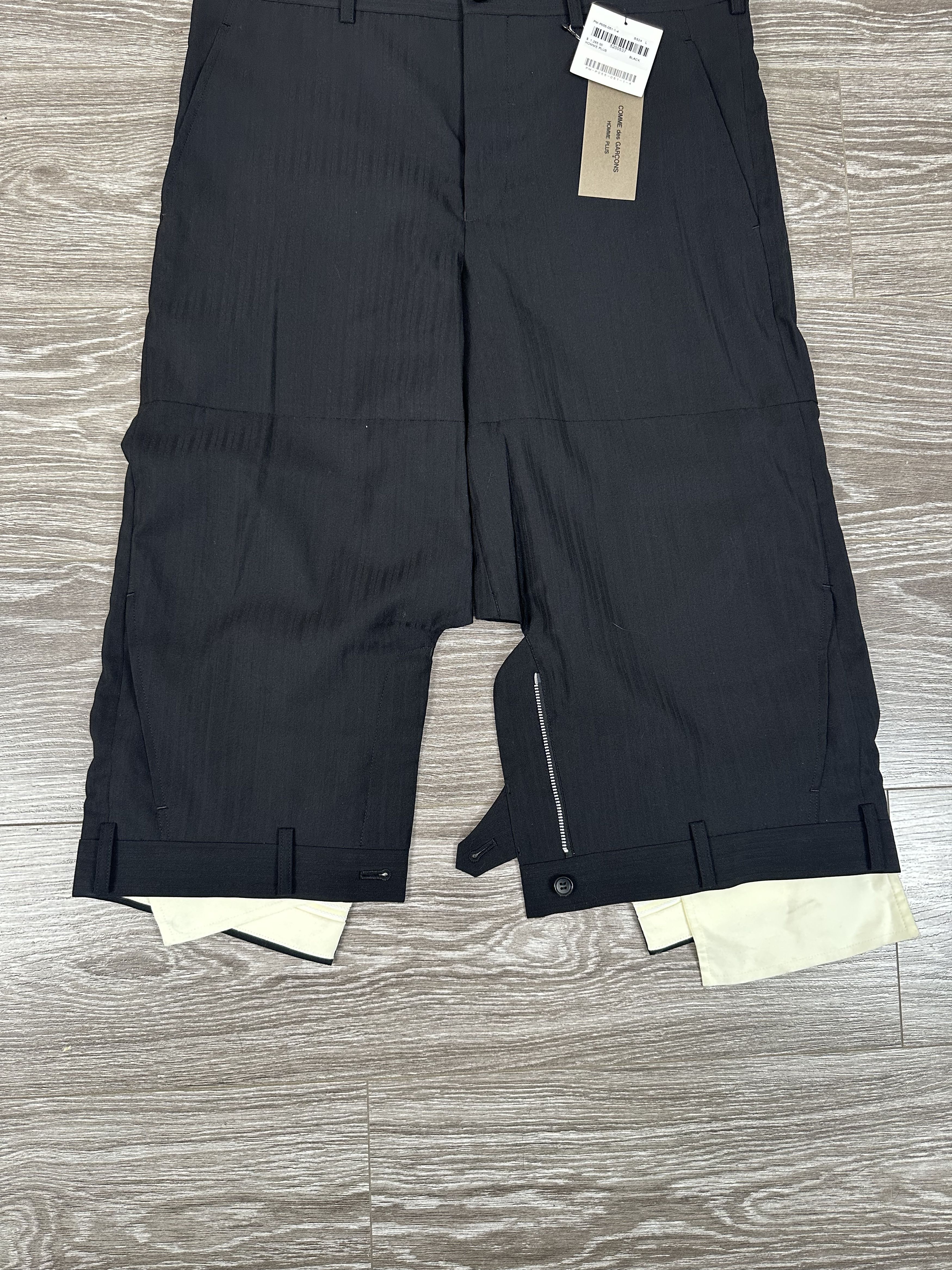Comme des Garcons Homme Plus Comme des Garcon Homme Plus Upside Down Waistband Pants Size US 31 - 3 Thumbnail