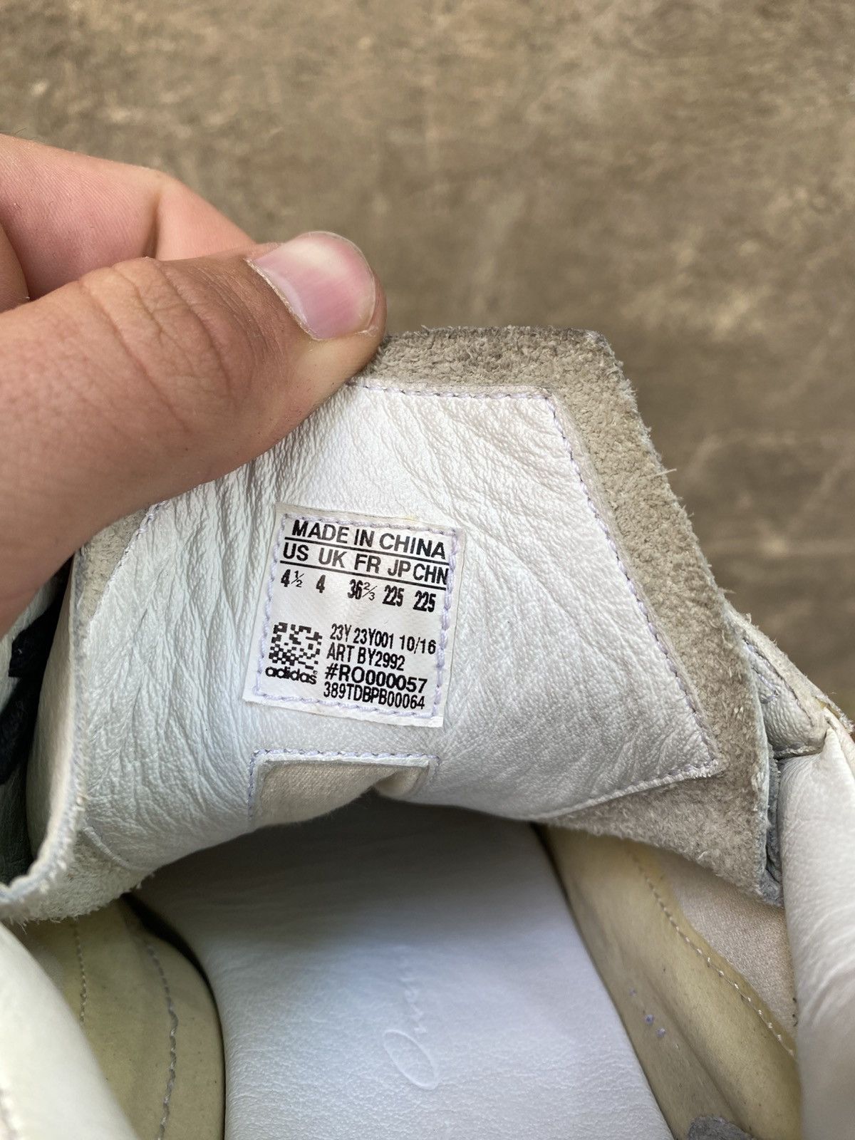 Rick Owens Rick Owens x Adidas Level Runner Sneakers Size US 6.5 / IT 36.5 - 9 Thumbnail