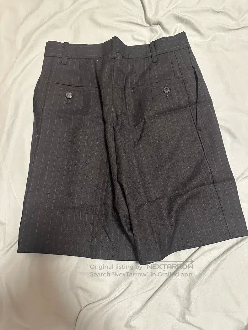 Junya Watanabe Junya Watanabe size XS Skirt cut striped pants in deep gre Size 23" - 2 Thumbnail