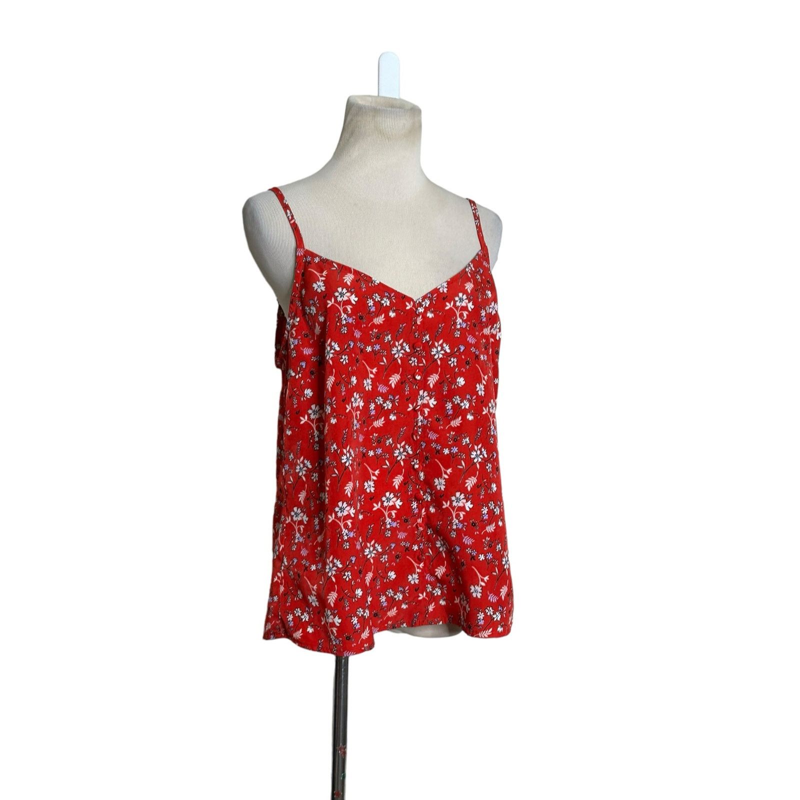 Sanctuary Sanctuary red floral cami blouse size M Size M / US 6-8 / IT 42-44 - 6 Thumbnail