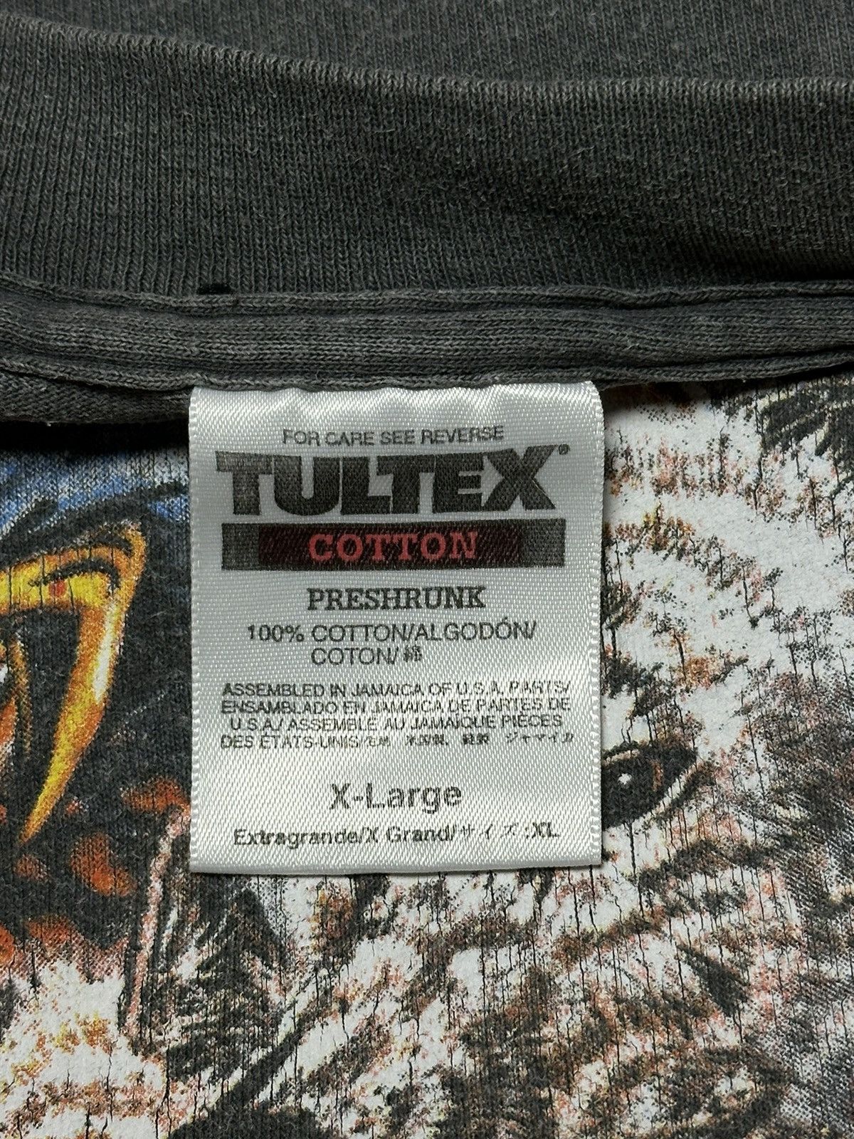Tultex Vintage Rally Week 1999 59th Annual Tultex tag Tee Size US XL / EU 56 / 4 - 17 Thumbnail