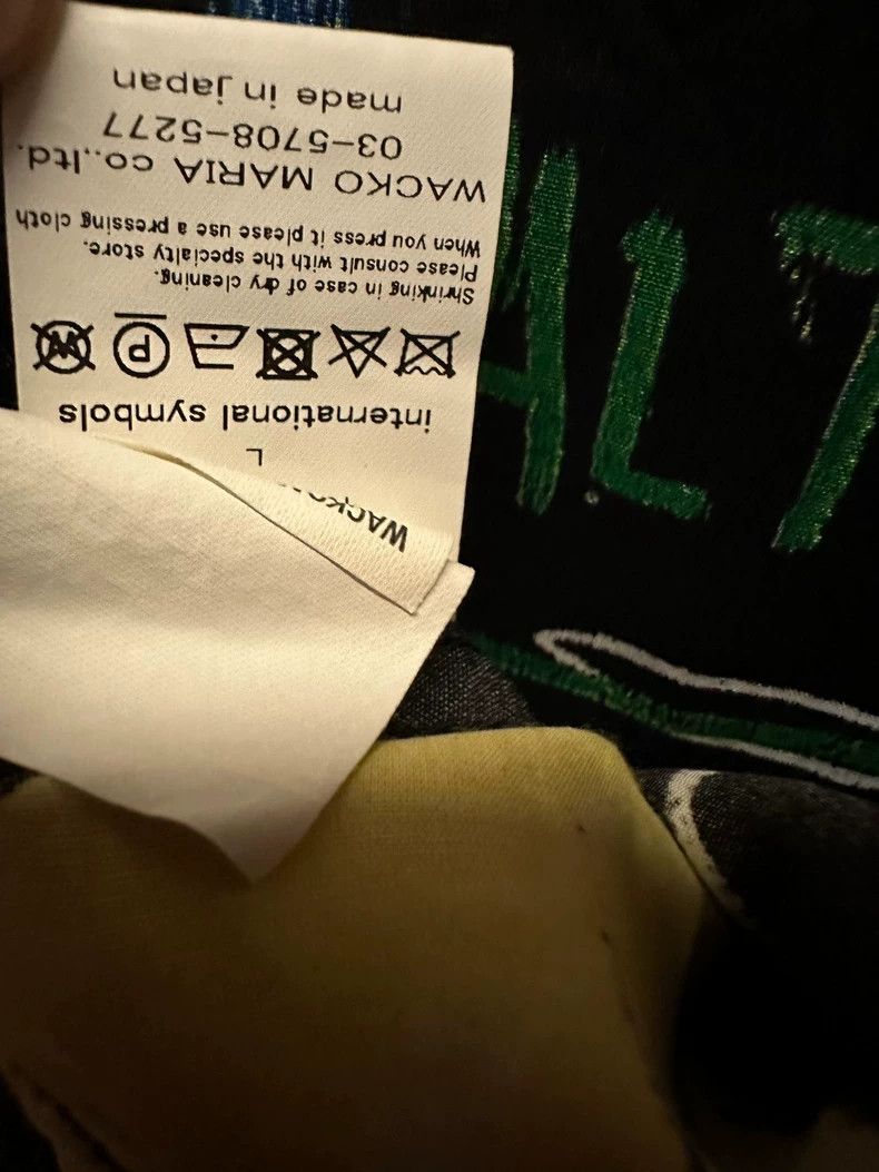 Wacko Maria Wacko Maria JEAN-MICHEL BASQUIAT Yellow Patchwork Graffiti Size US L / EU 52-54 / 3 - 4 Thumbnail