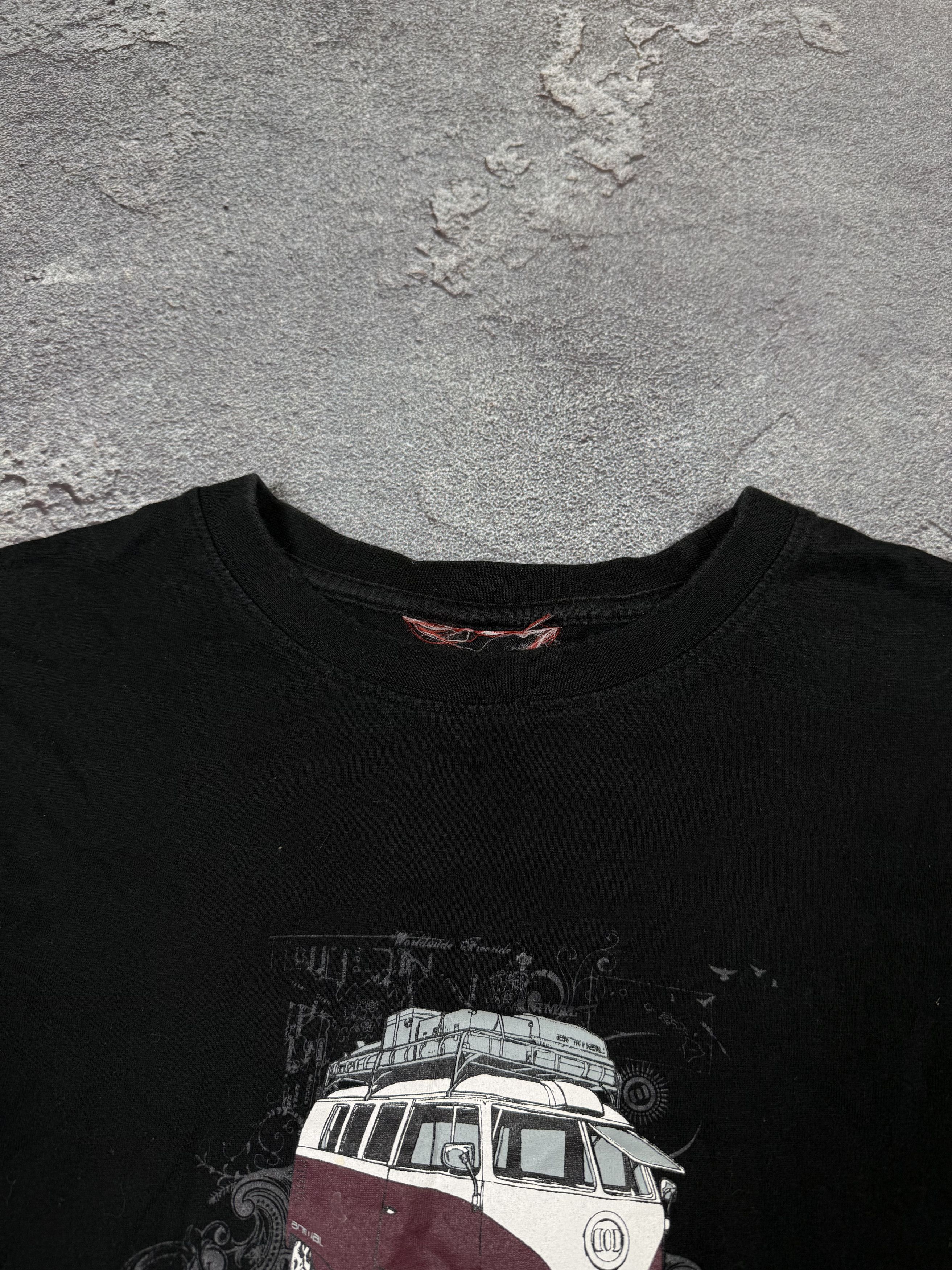 Billabong Y2K Animal Hippie Car Black Surf Style Longsleeve Size US L / EU 52-54 / 3 - 4 Thumbnail