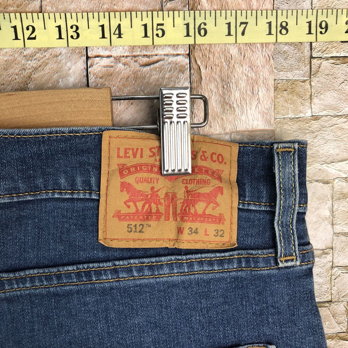 512 Levis Blue denim Jeans #7566
