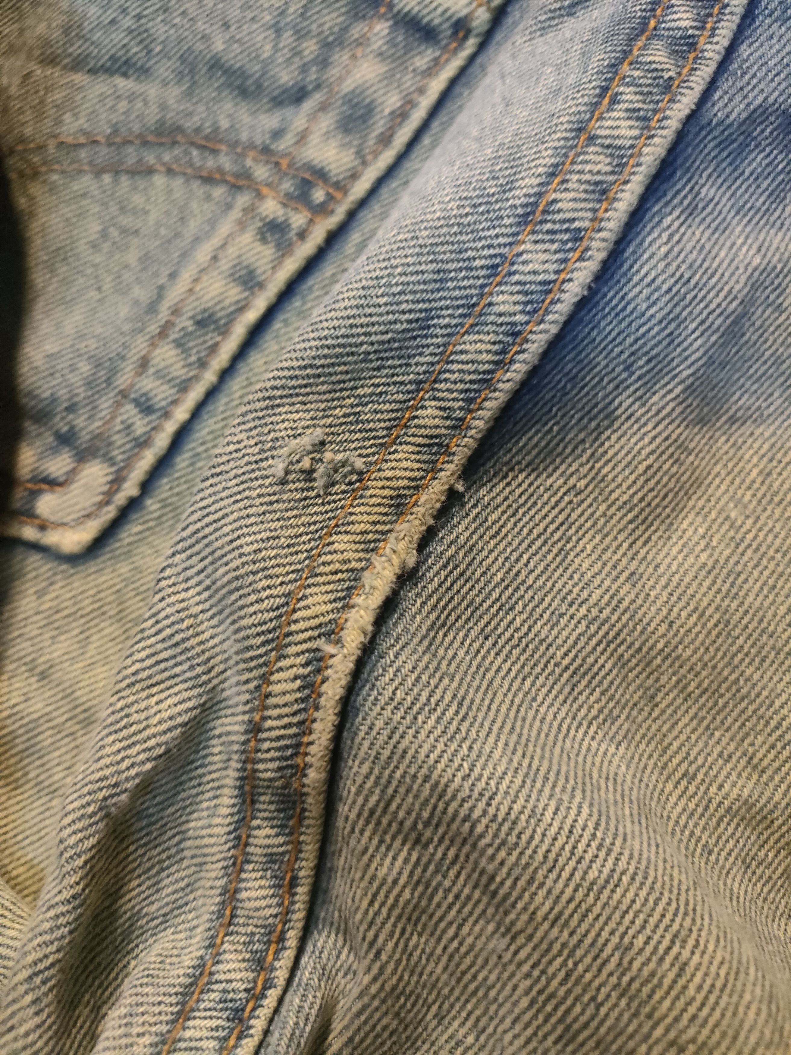 Levi's Distressed Vintage Levi's UK Jeans Size US 30 / EU 46 - 2 Thumbnail