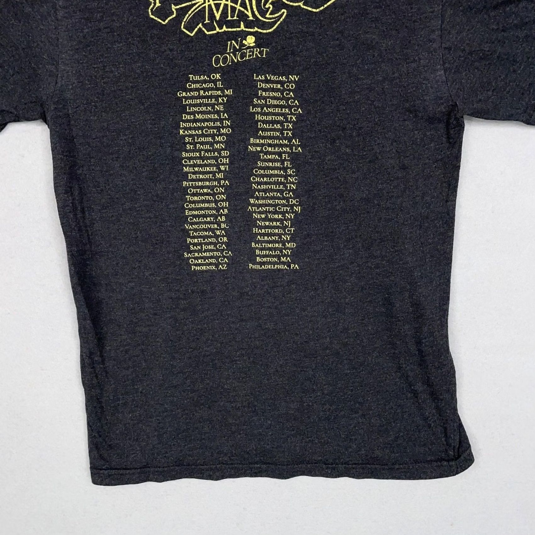 Next Level Fleetwood Mac Shirt Mens Small Black Band Tour Concert Graphic Tee Music Penguin Size US S / EU 44-46 / 1 - 7 Thumbnail