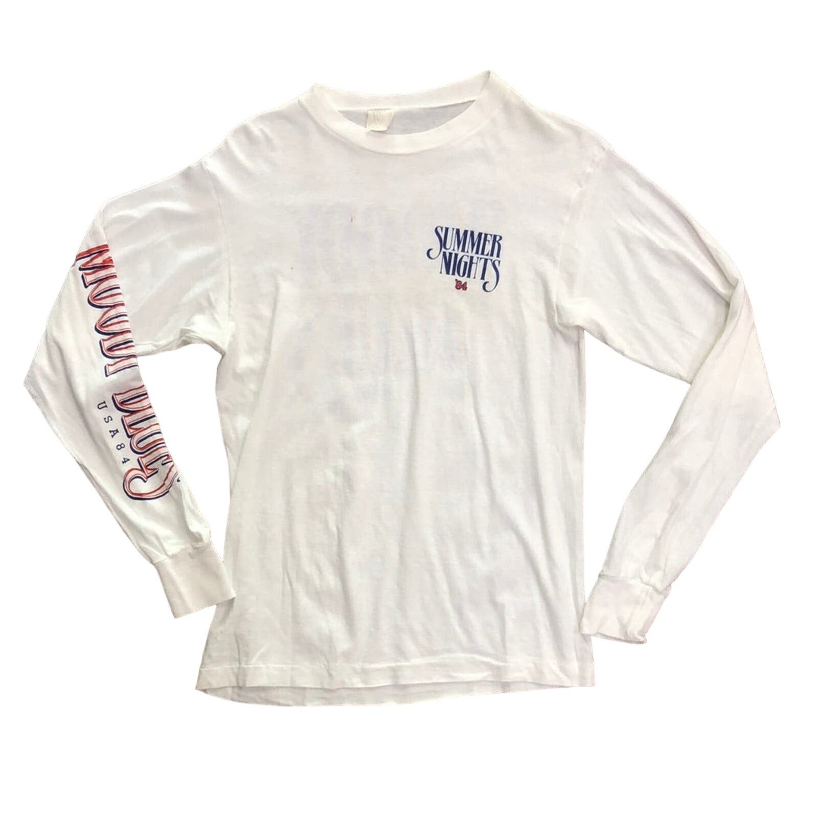 Band Tees Vintage 1984 Moody Blues Summer Nights LS S Size US S / EU 44-46 / 1 - 1 Thumbnail