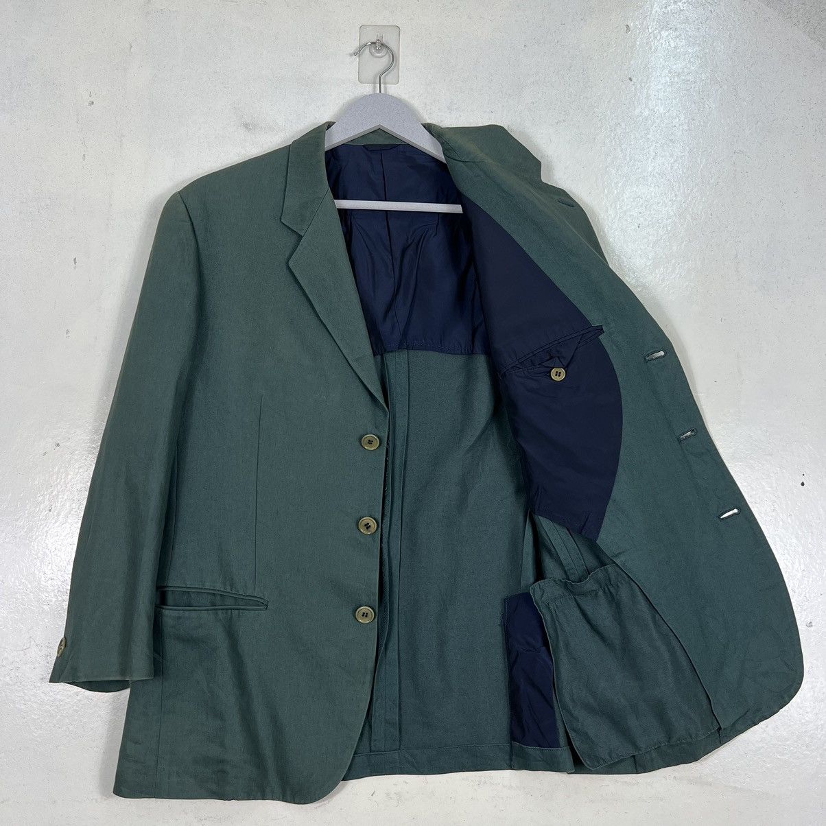 Romeo Gigli 🔥 ROMEO GIGLI MOLESKIN BLAZER JACKET Size US M / EU 48-50 / 2 - 9 Thumbnail