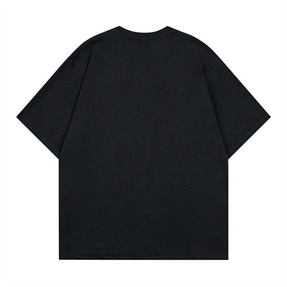 Vintage Men's Loose Casual Hand Print Short-Sleeve T-Shirt Size US M / EU 48-50 / 2 - 2 Thumbnail