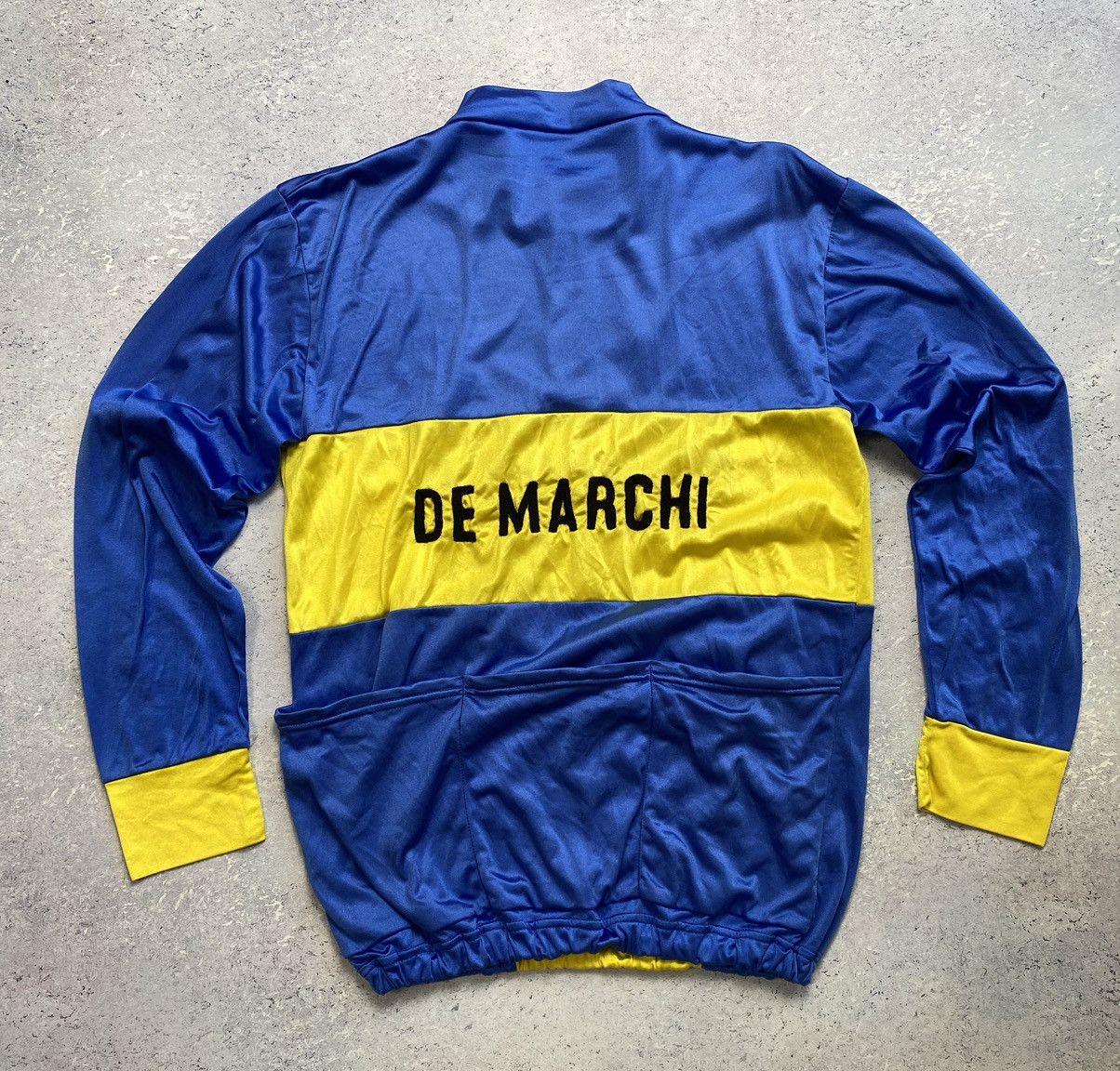 Sports Specialties × Vintage Vintage De Marchi cycling 1/4 zip hoodie big logo Size US M / EU 48-50 / 2 - 10 Thumbnail