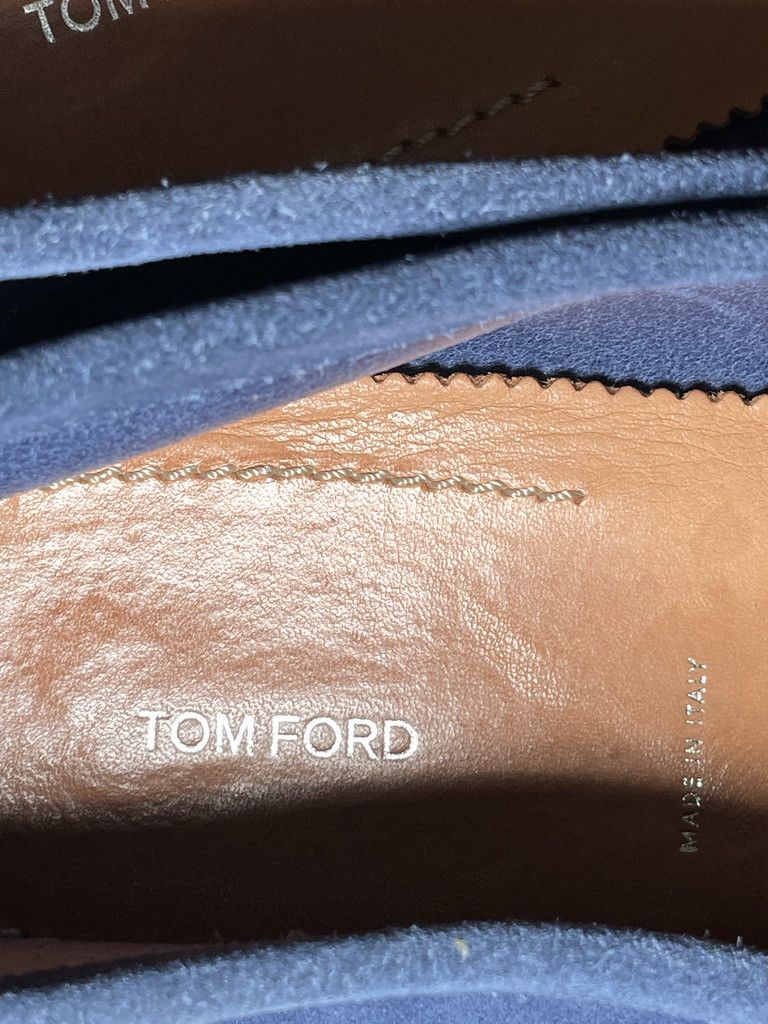 Tom Ford TOM FORD Suede Tassel Brown Leather Loafers Dress Shoes Size US 13 / EU 46 - 9 Thumbnail