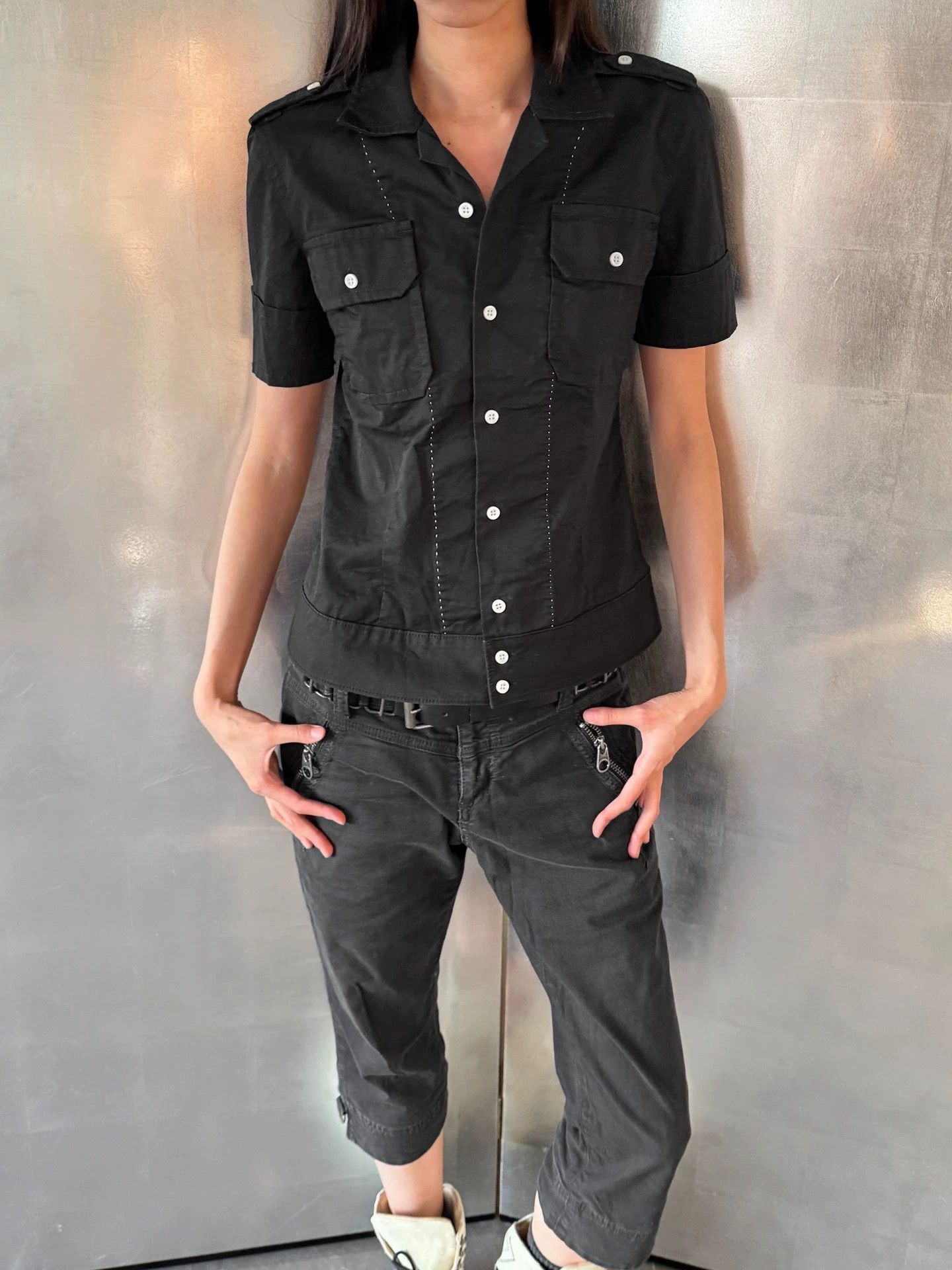 Dsquared2 Dsquared2 Vintage Short Sleeve Shirt Men's S Size US S / EU 44-46 / 1 - 3 Thumbnail