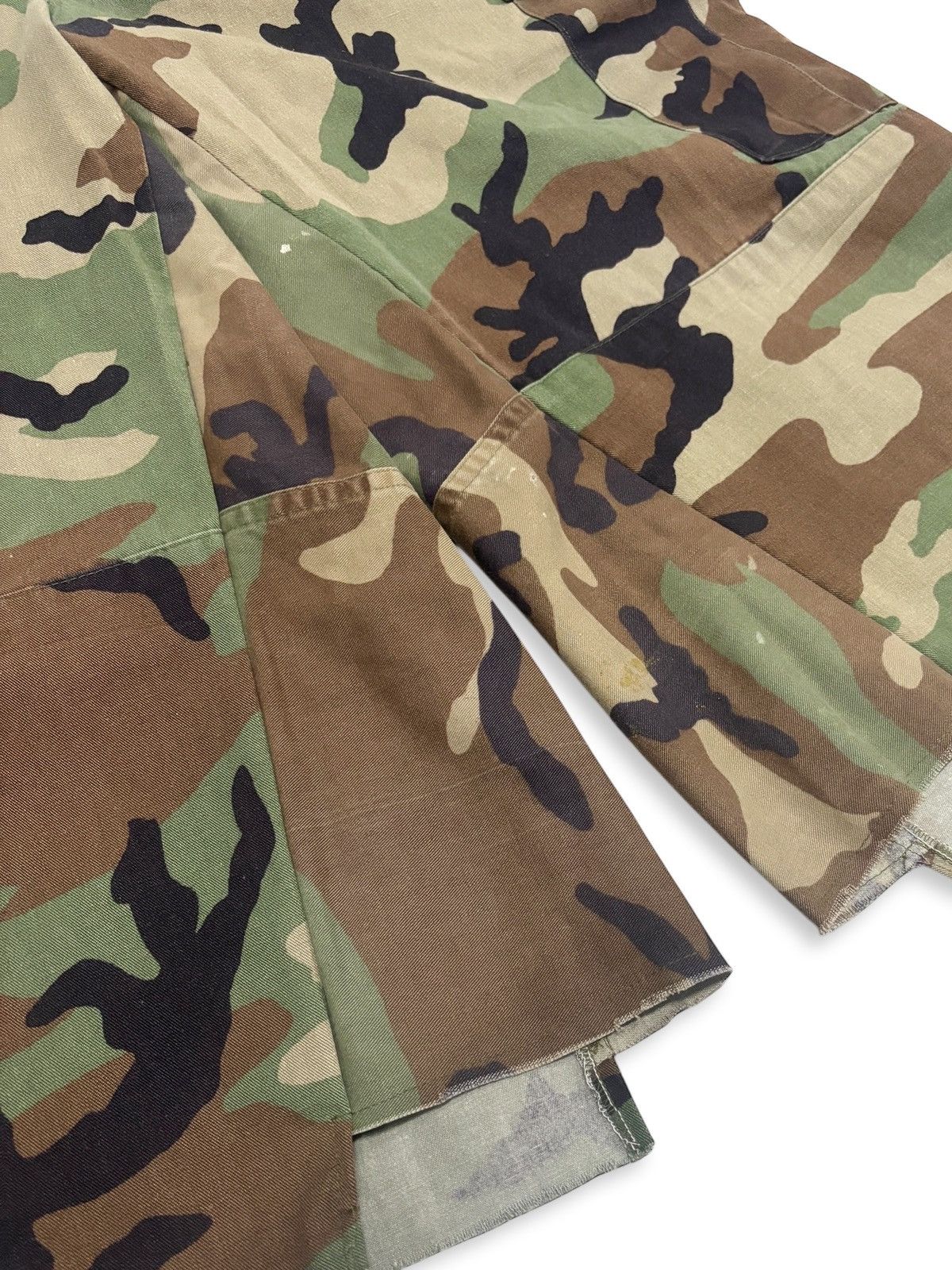 Vintage Woodland BDU Bermuda (Cotton twill) Size US 32 / EU 48 - 4 Thumbnail