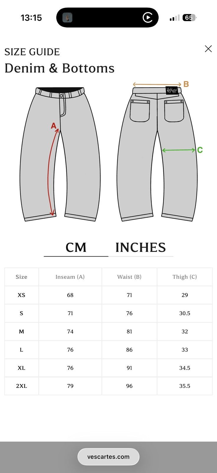 Other Blossom Black Denim Size US 34 / EU 50 - 5 Thumbnail