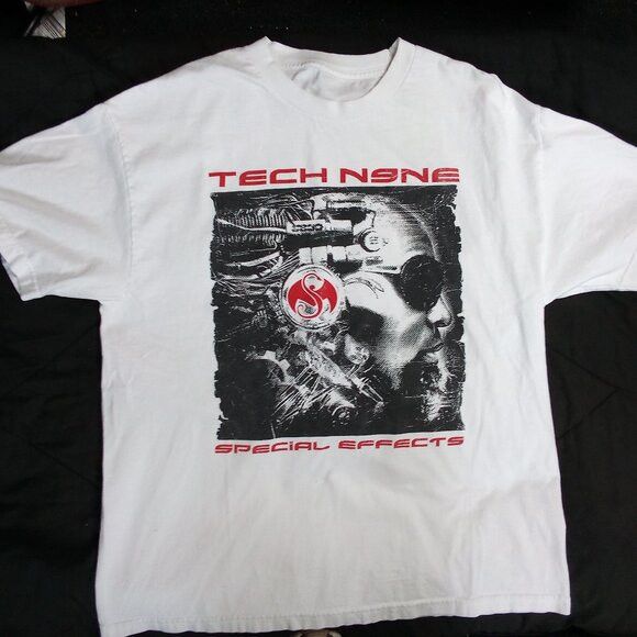 Band Tees × Rap Tees Tech N9ne Special Effects T-Shirt Size US XL / EU 56 / 4 - 2 Thumbnail