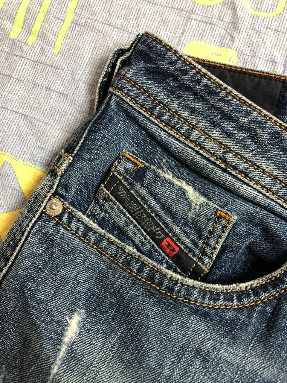 Diesel Diesel Denim Jeans Size US 33 - 8 Thumbnail