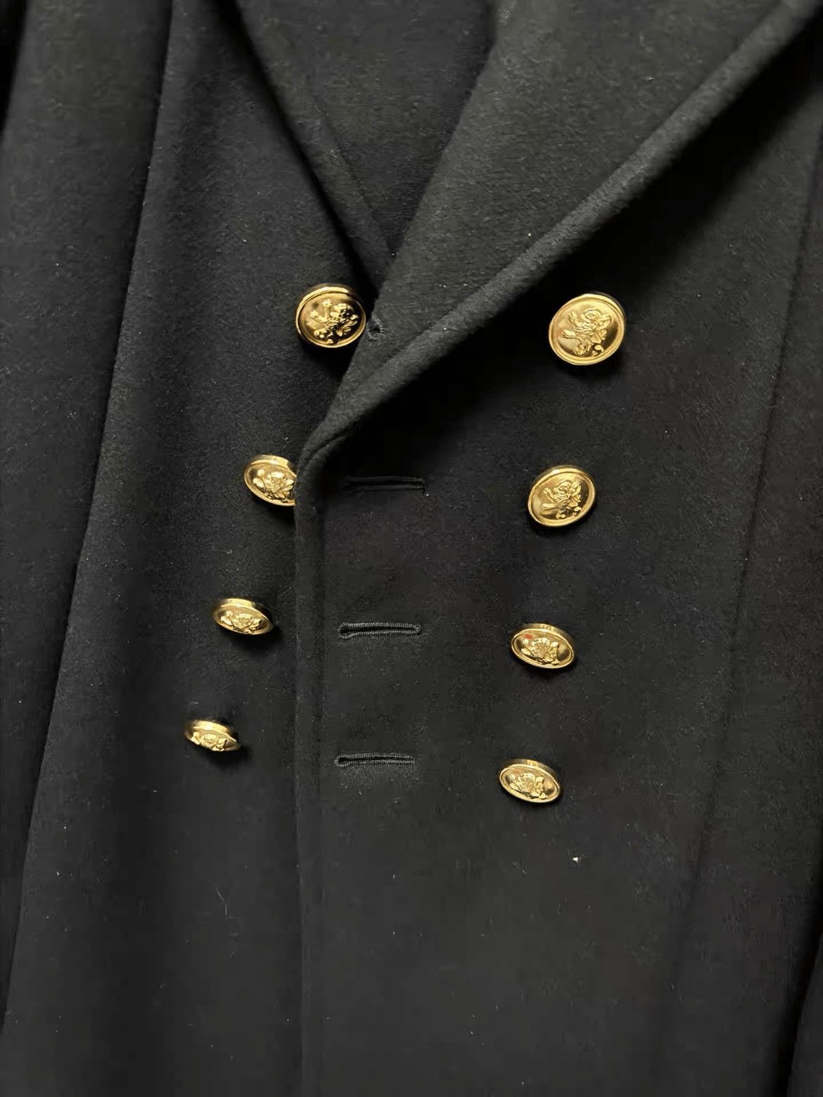 Saint Laurent Paris Sz 48 Saint Laurent Paris by Hedi 16AW Golden ButtonCoat-25 Size US M / EU 48-50 / 2 - 3 Thumbnail
