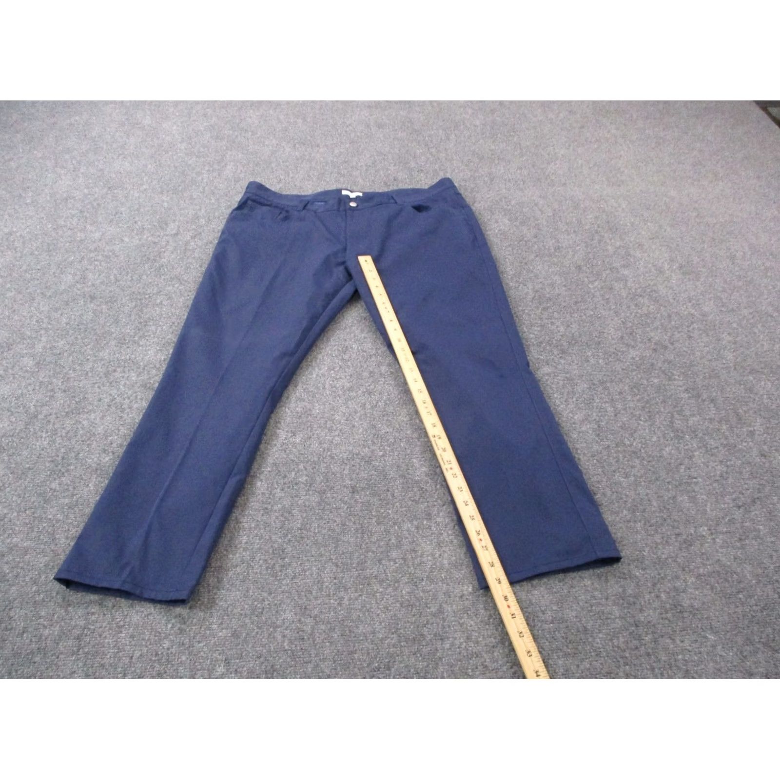 Peter Millar Peter Millar Pants Mens 40 x 34 Blue Chino Stretch Golf Preppy Classic Straight Pants Size US 40 / EU 56 - 3 Thumbnail