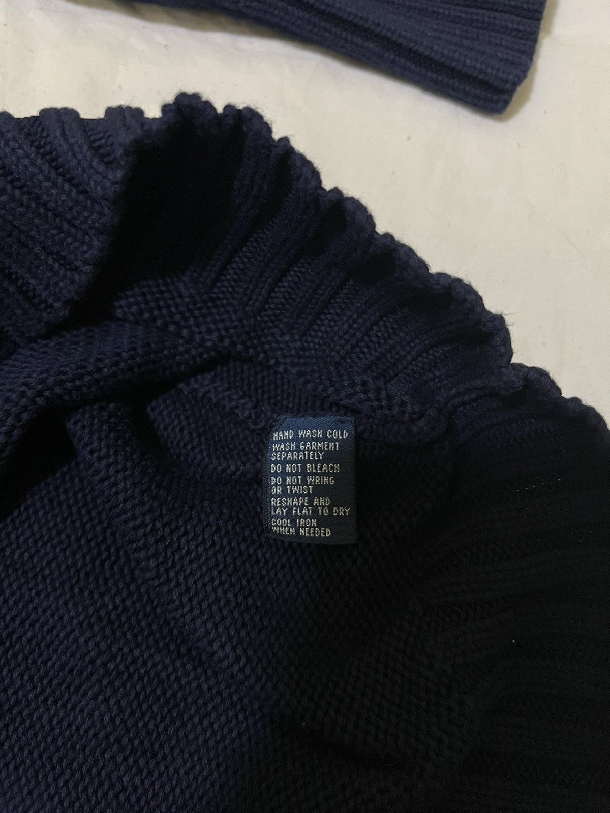 Polo Ralph Lauren Vintage Polo Ralph Lauren navy blue sweater Size US M / EU 48-50 / 2 - 4 Thumbnail