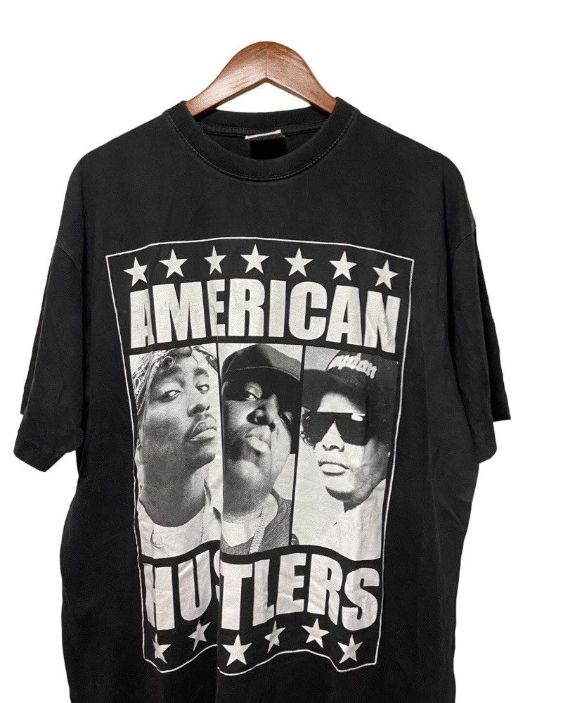 Rap Tees × Vintage Vintage 90s Tupac Eazy E Biggie Smalls Rap Tee Mens XXL Size US XXL / EU 58 / 5 - 5 Thumbnail