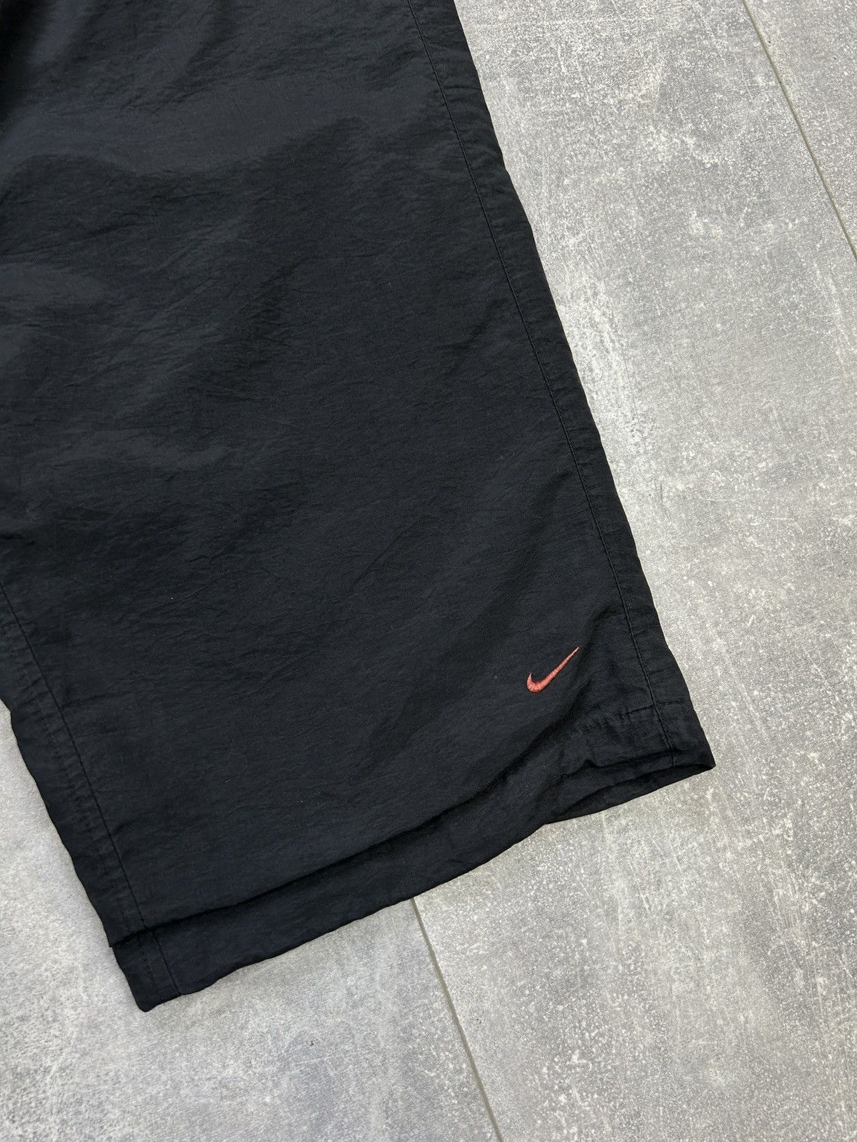 Nike × Vintage Mens Vintage Nike swoosh Drill Pants y2k sweatpants rare 90s Size US 32 / EU 48 - 19 Thumbnail