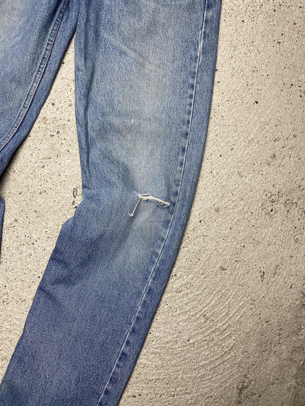 Levi's Levis vintage denim jeans light blue washed distressed Size US 34 / EU 50 - 7 Thumbnail