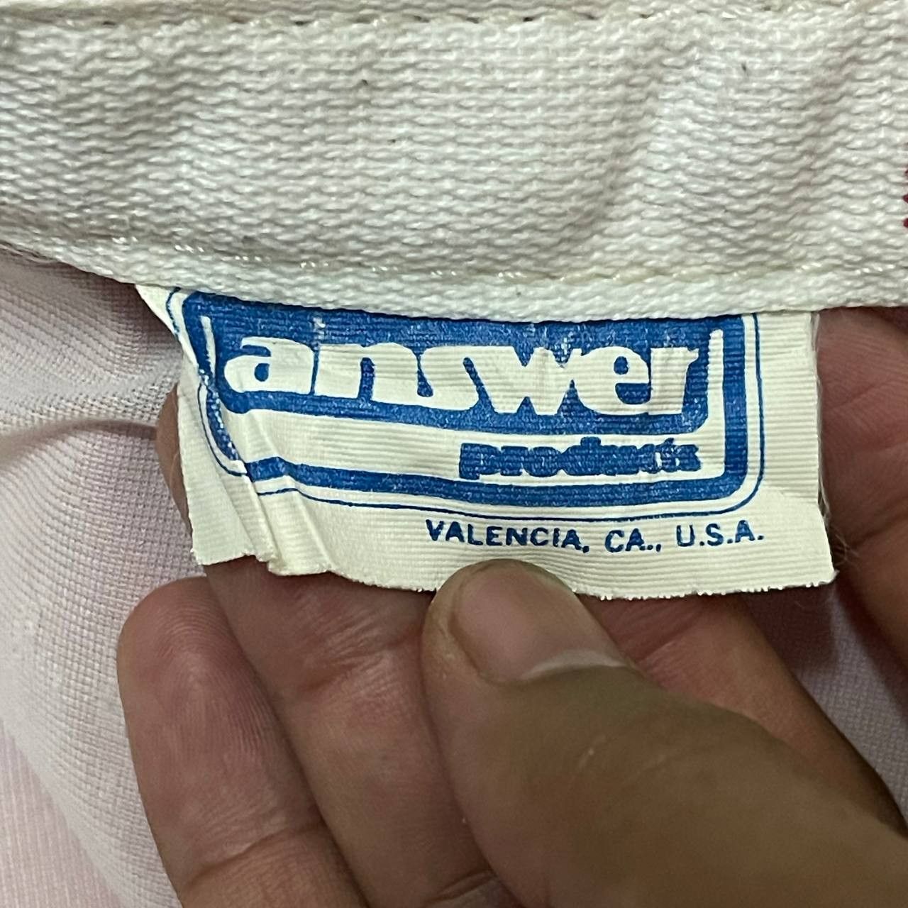 Japanese Brand Vintage Answer Racing Motocross Side Tape Pants Size US 32 / EU 48 - 8 Thumbnail