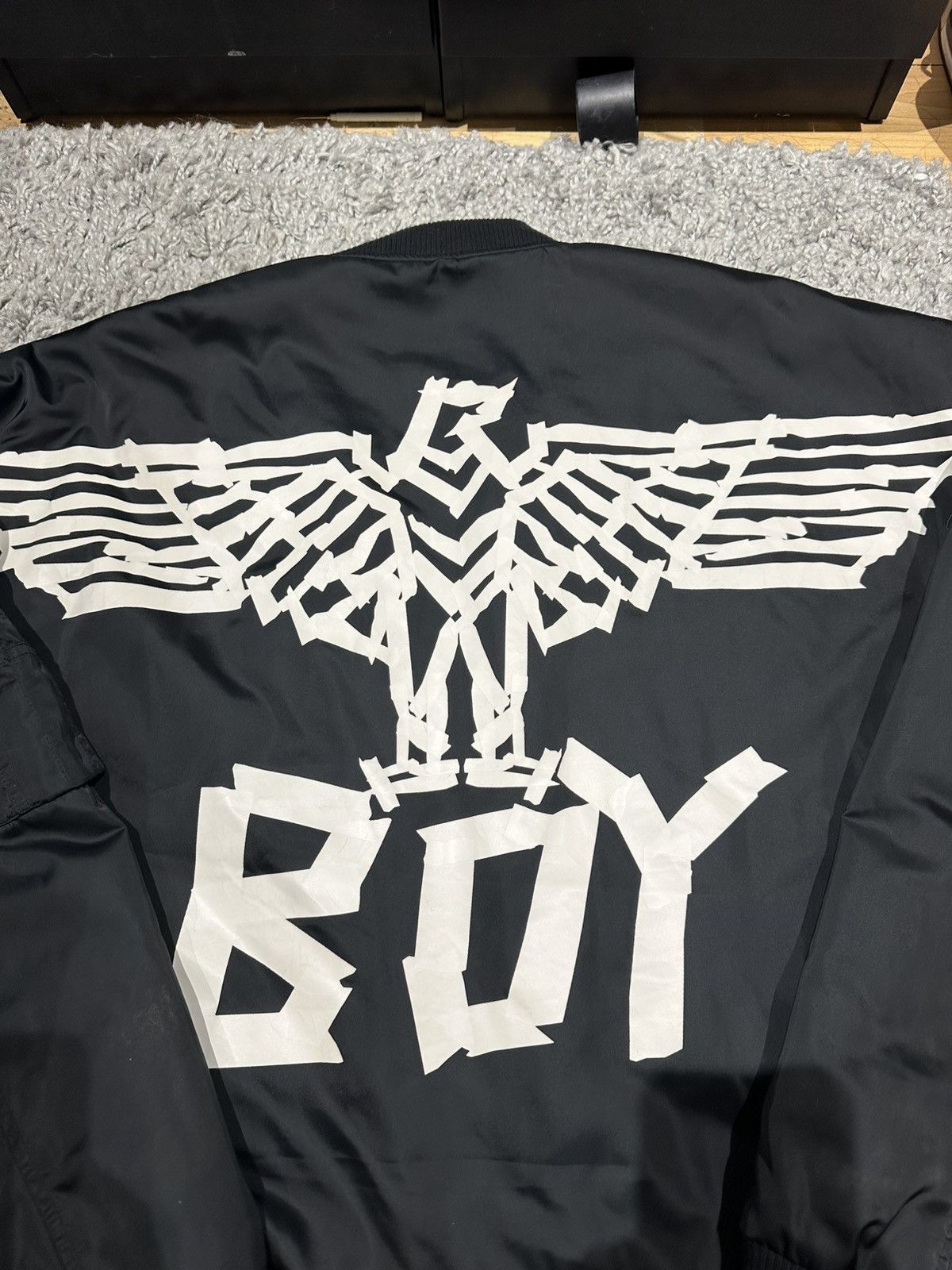 Boy London Bomber BOY LONDON BLACK JACKET SIZE L Size US L / EU 52-54 / 3 - 9 Thumbnail