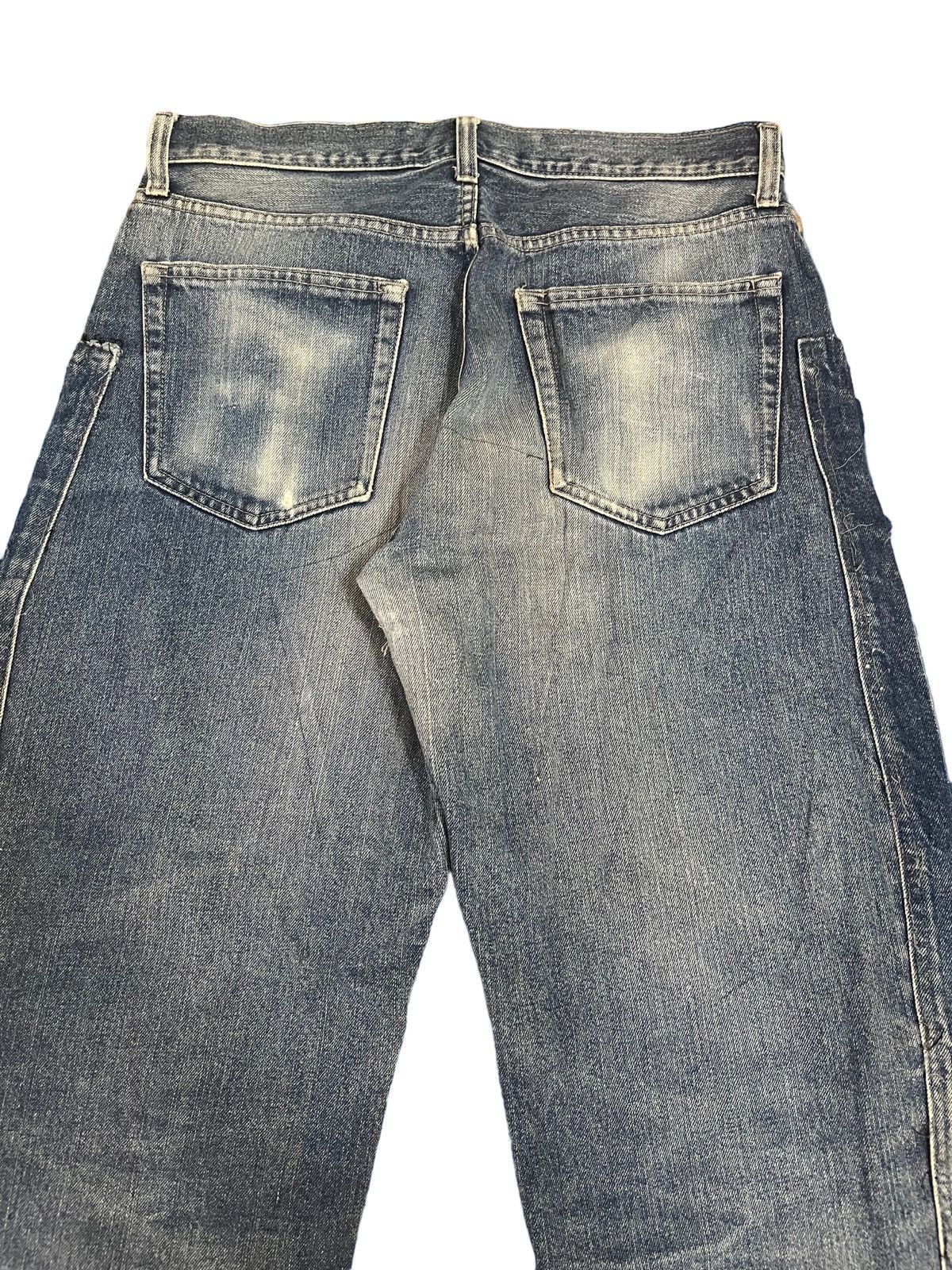 Jun Takahashi UniqloY2K Baggy Distress Style Jeans Size US 31 - 6 Thumbnail
