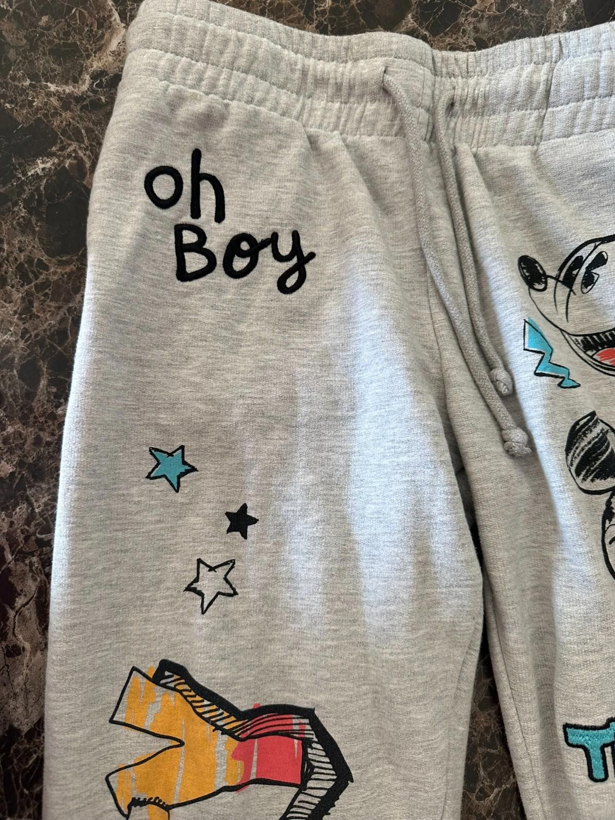Disney Women's Disney Mickey Mouse sweat pants in size M (8/10) Size M / US 6-8 / IT 42-44 - 4 Thumbnail