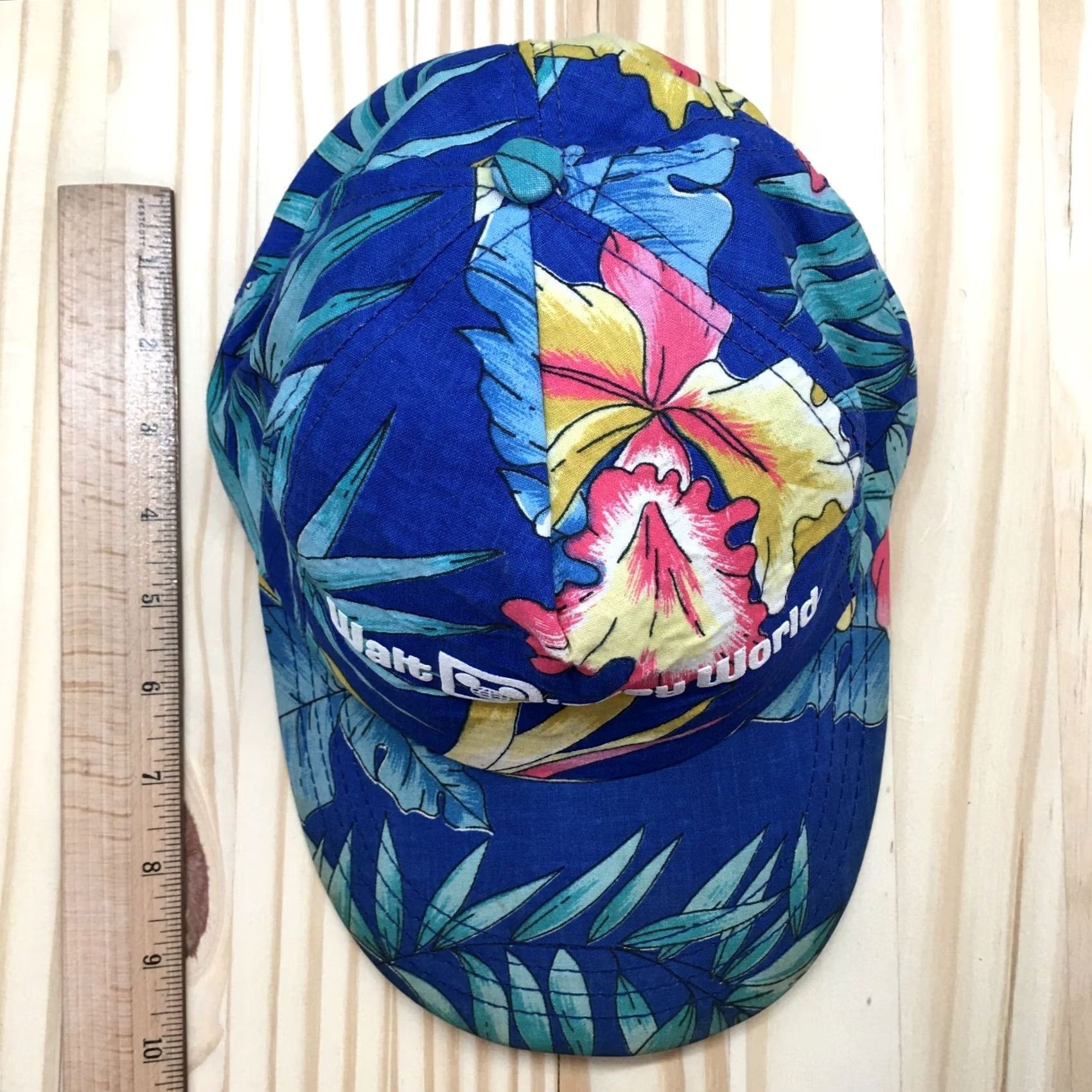 Disney Disney Walt World Baseball Hat Mens Blue One Size Adjustable Embroidered Logo Size ONE SIZE - 3 Thumbnail