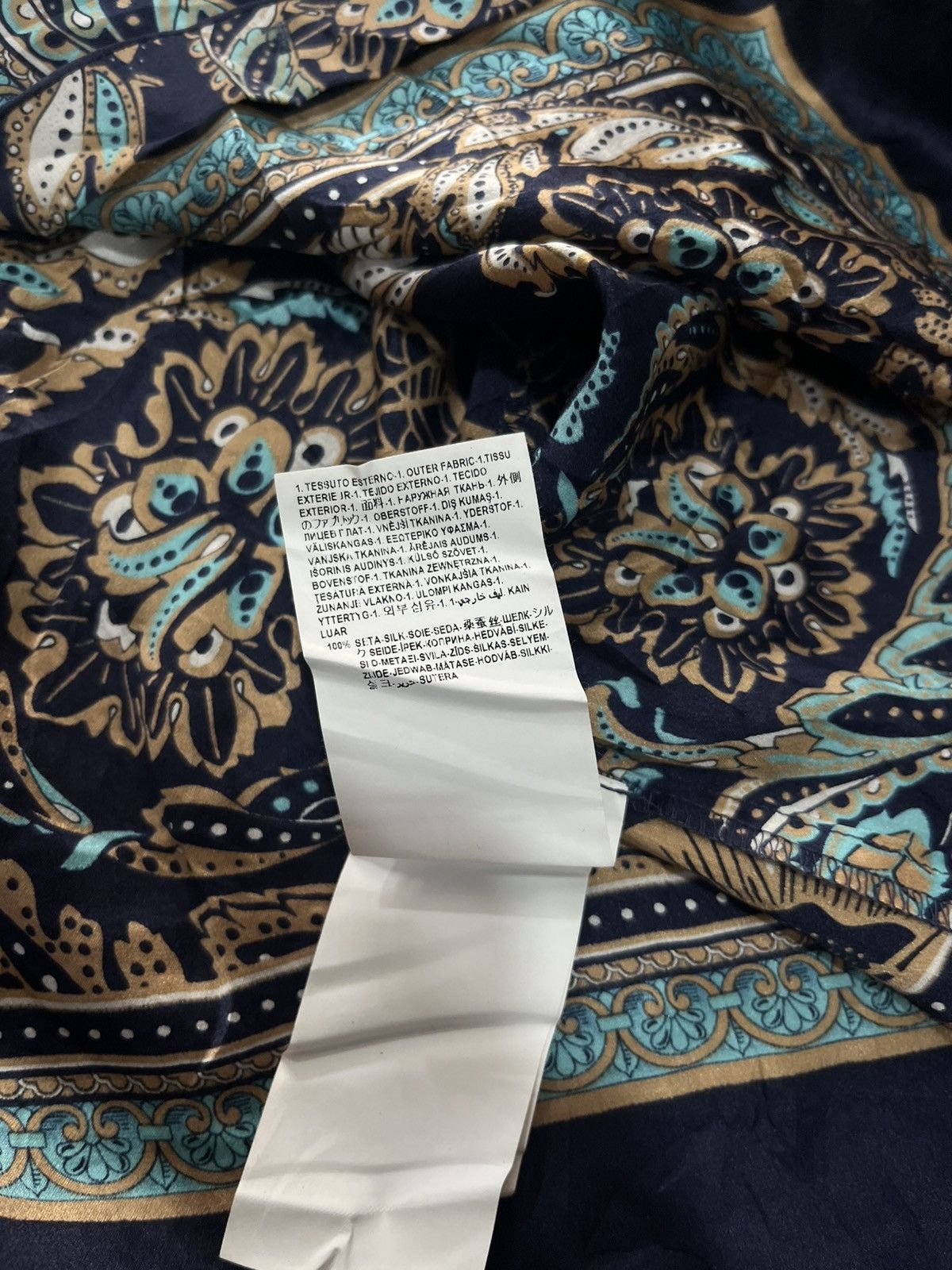 Versace Rare‼️ Versace Collection Barocco Print 100% Silk Size US S / EU 44-46 / 1 - 14 Thumbnail