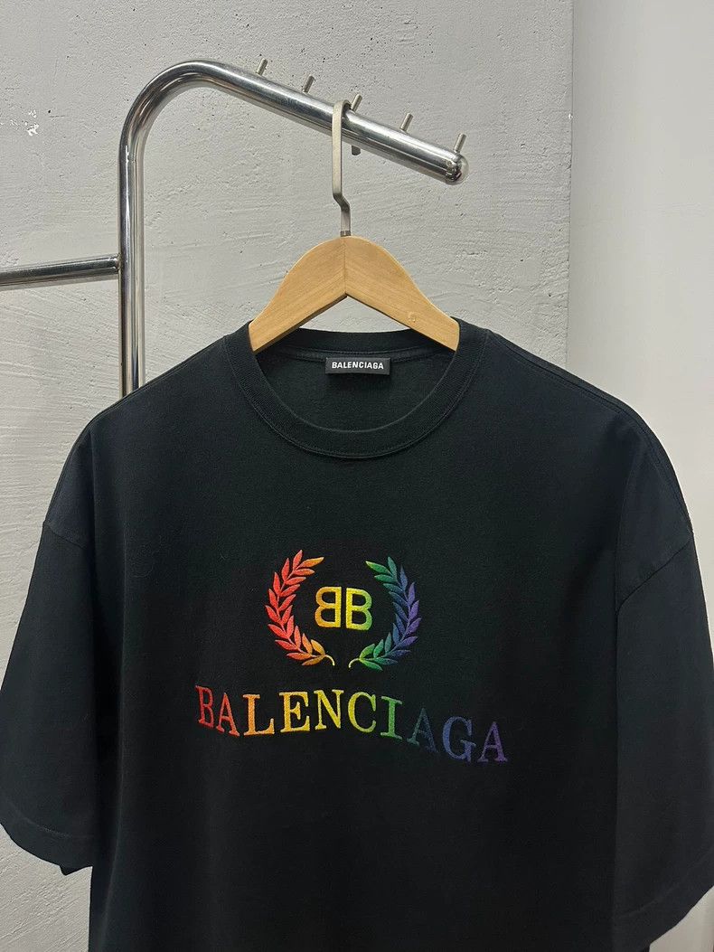 Balenciaga Balenciaga Rainbow wheat ear black Size US L / EU 52-54 / 3 - 2 Thumbnail