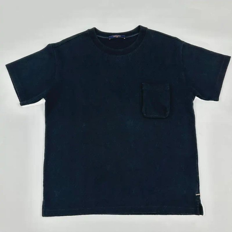 Louis Vuitton Louis Vuitton Black Cotton Women's T-Shirt 0089 Size M / US 6-8 / IT 42-44 - 1 Thumbnail