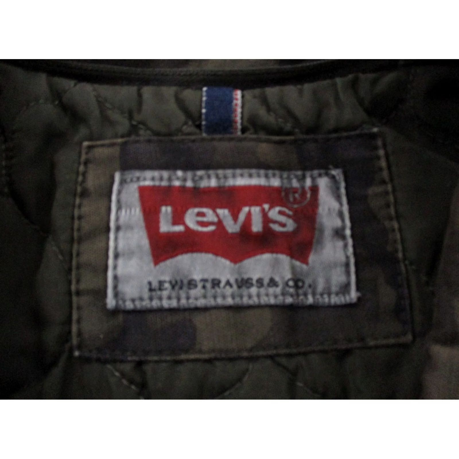 Levi's Levi's Jacket Mens S Camouflage Quilted Lined Winter Outdoor Field Coat Military Bomber Jacket Mens Size US S / EU 44-46 / 1 - 6 Thumbnail